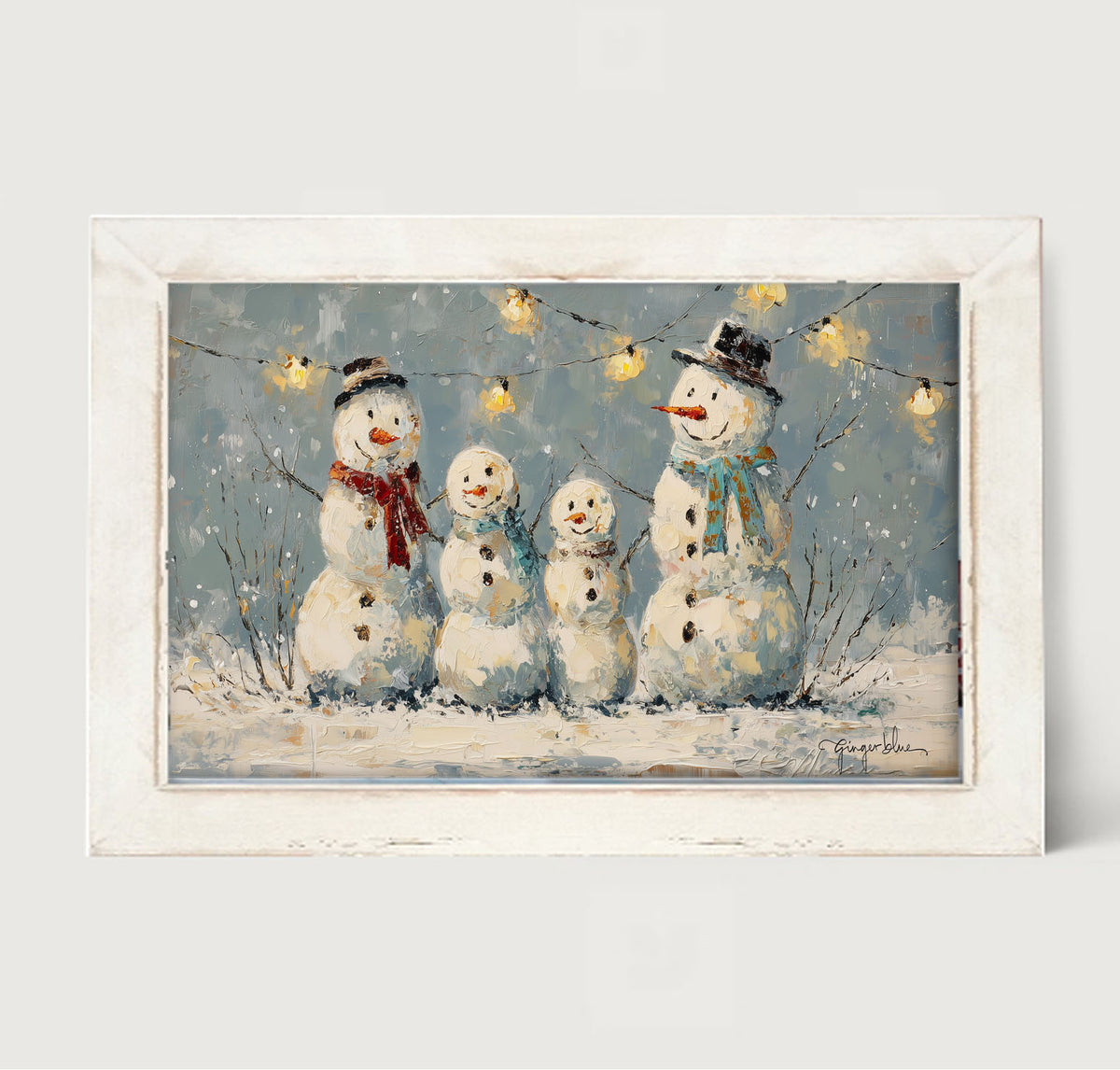 Four Snowmen