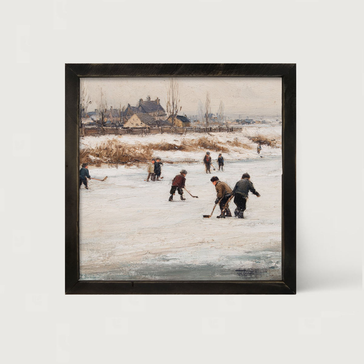 Children Playing Hockey