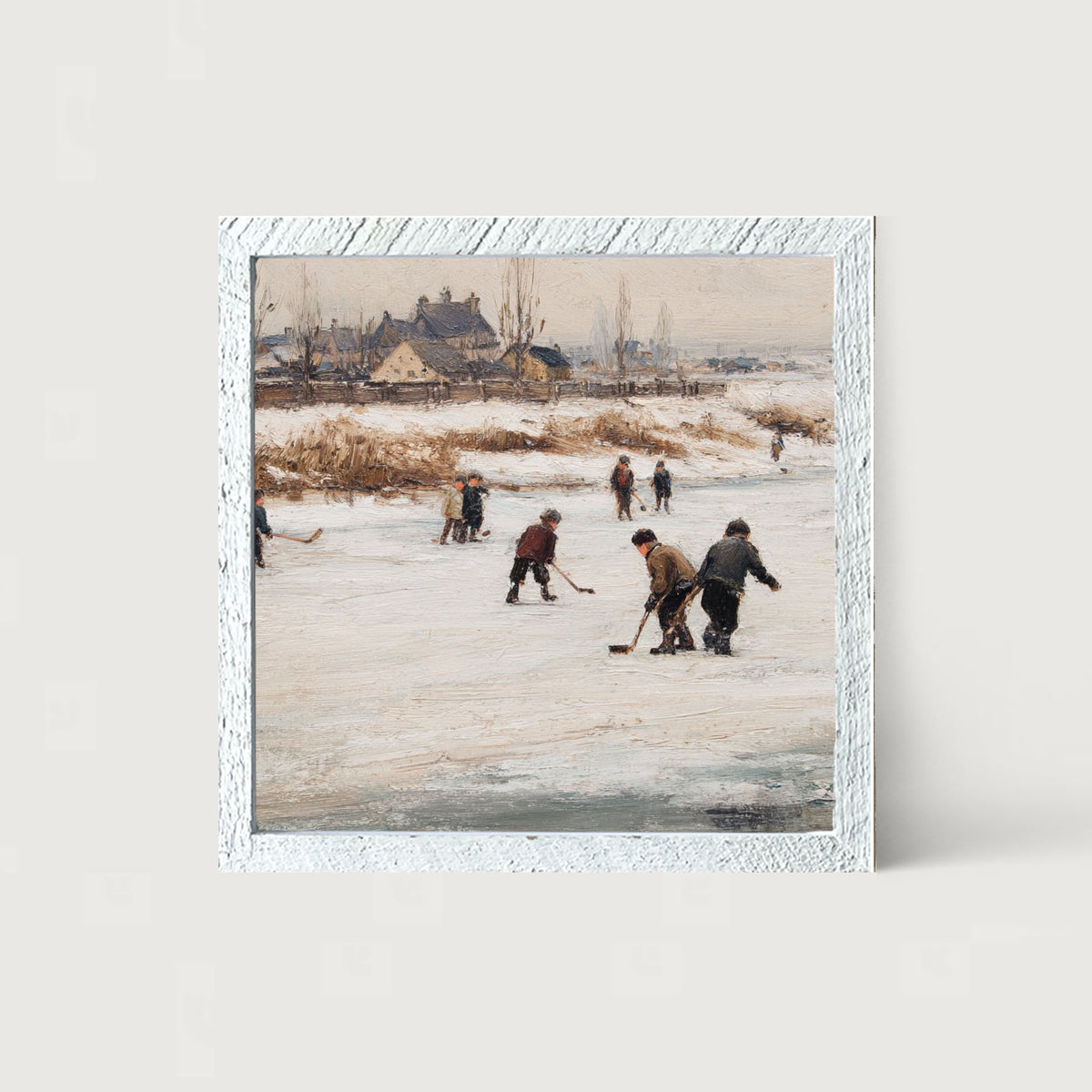 Children Playing Hockey