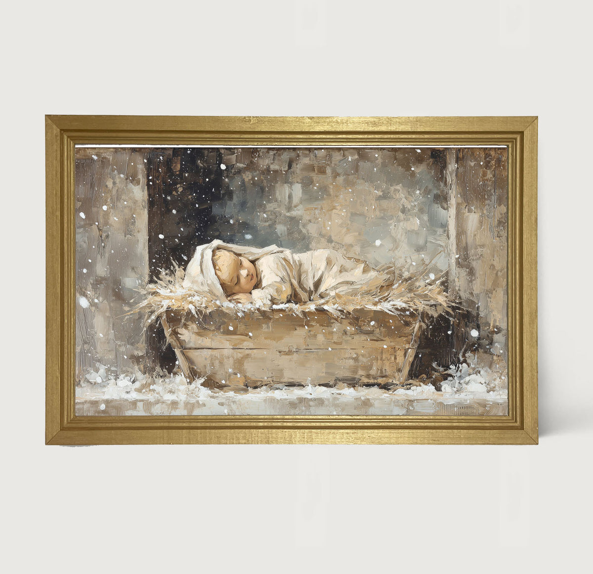 Baby Jesus Sleeping