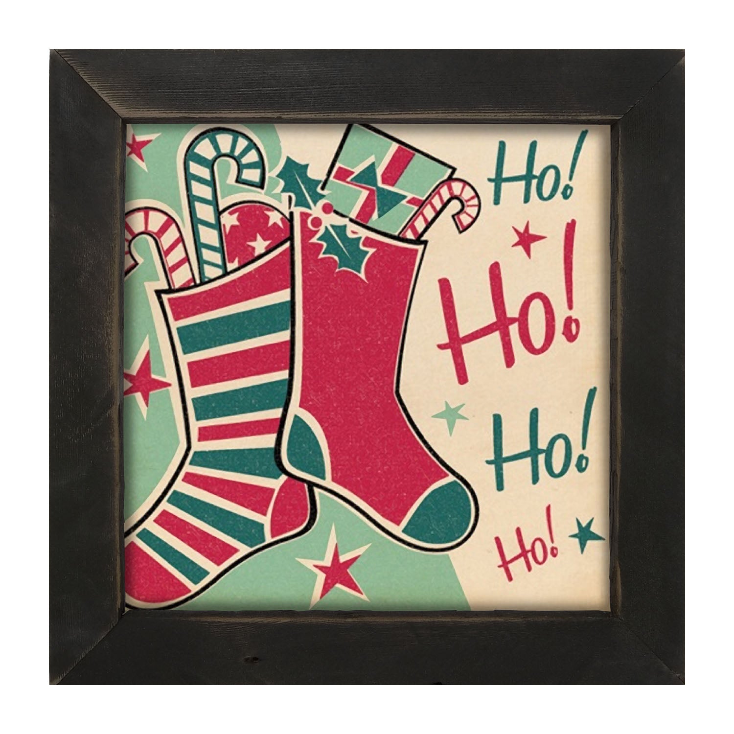 Ho Ho Ho - Framed art
