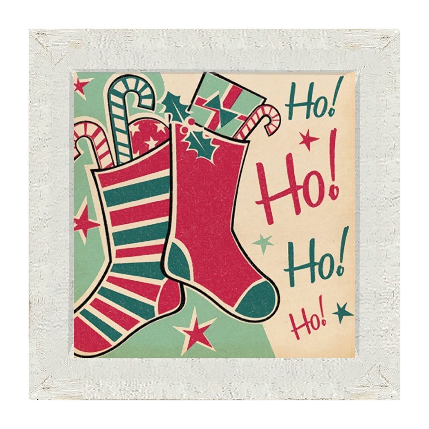 Ho Ho Ho - Framed art
