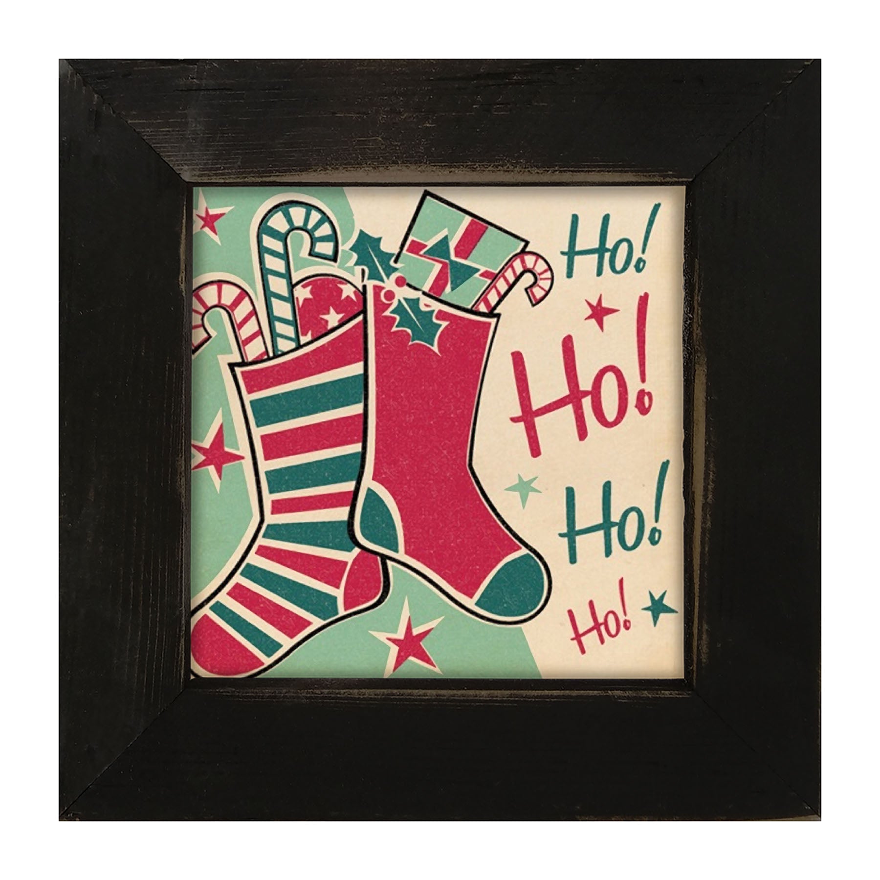 Ho Ho Ho - Framed art