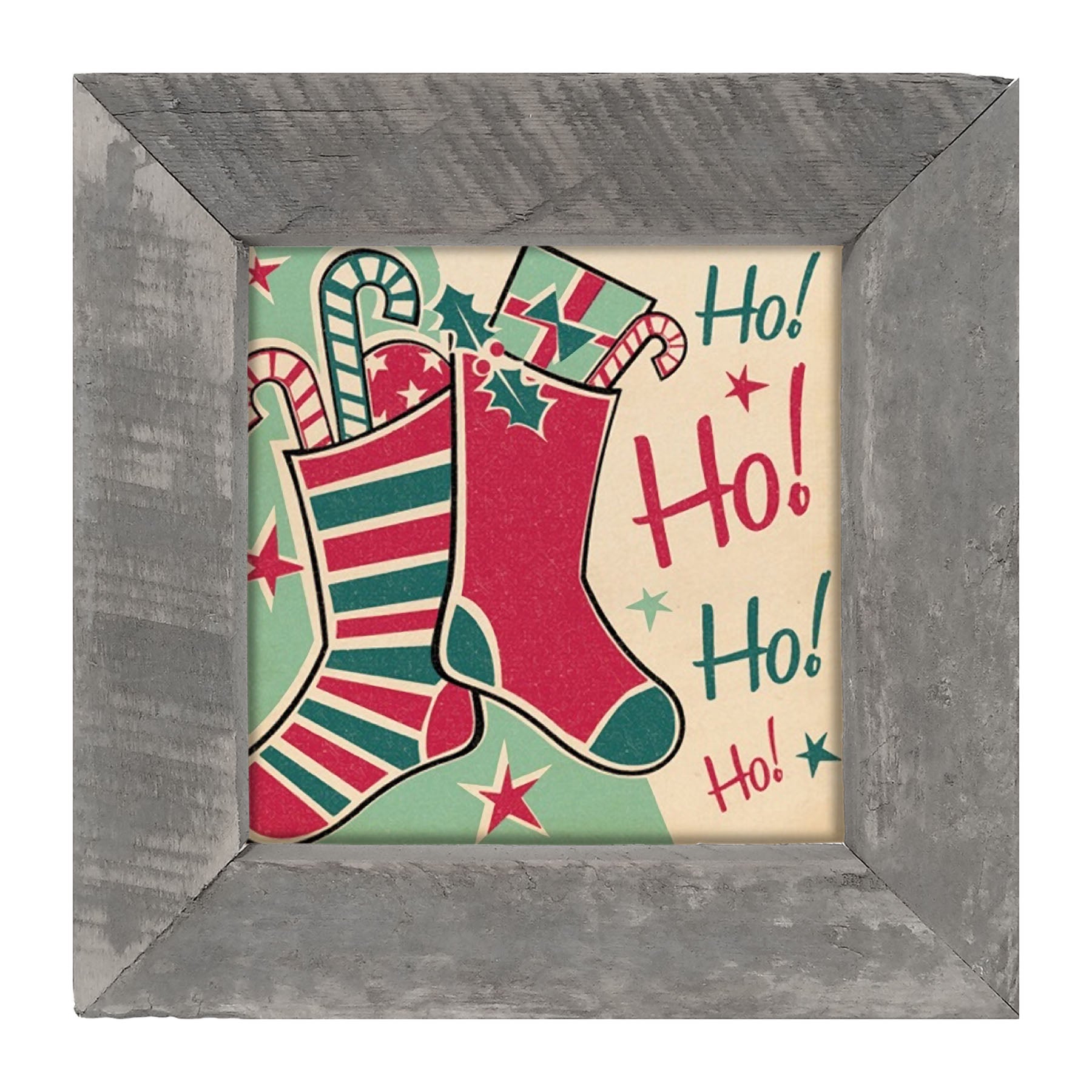 Ho Ho Ho - Framed art