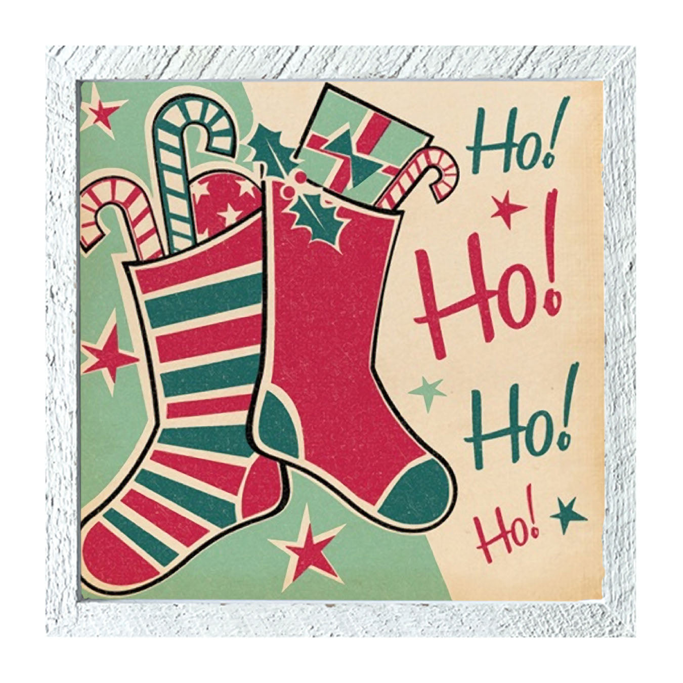 Ho Ho Ho - Framed art