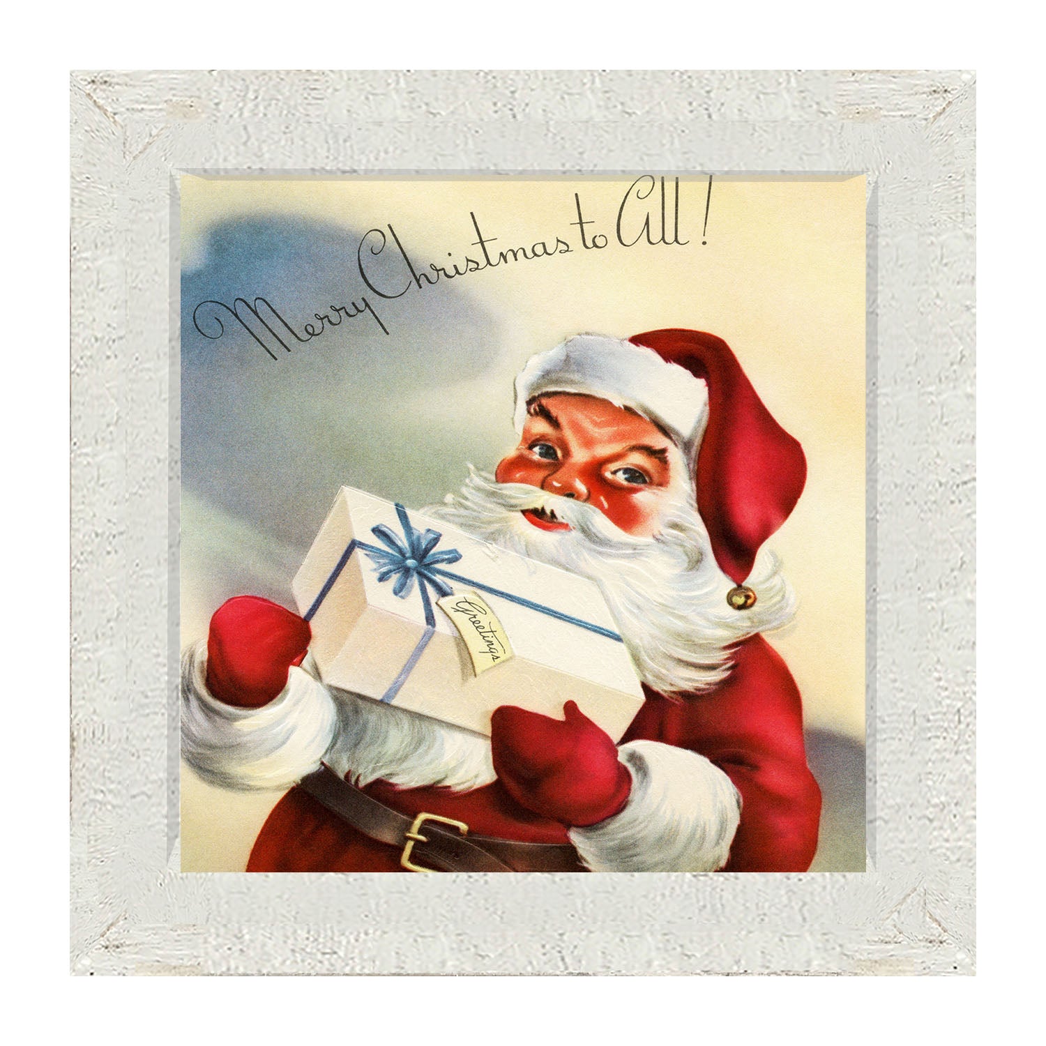 Merry Christmas to All - Framed art