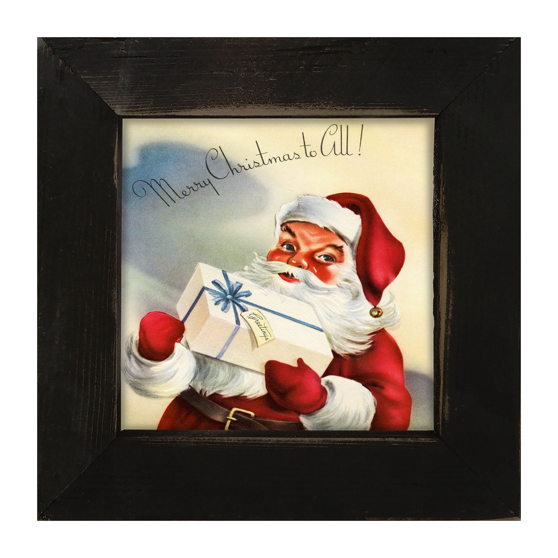 Merry Christmas to All - Framed art