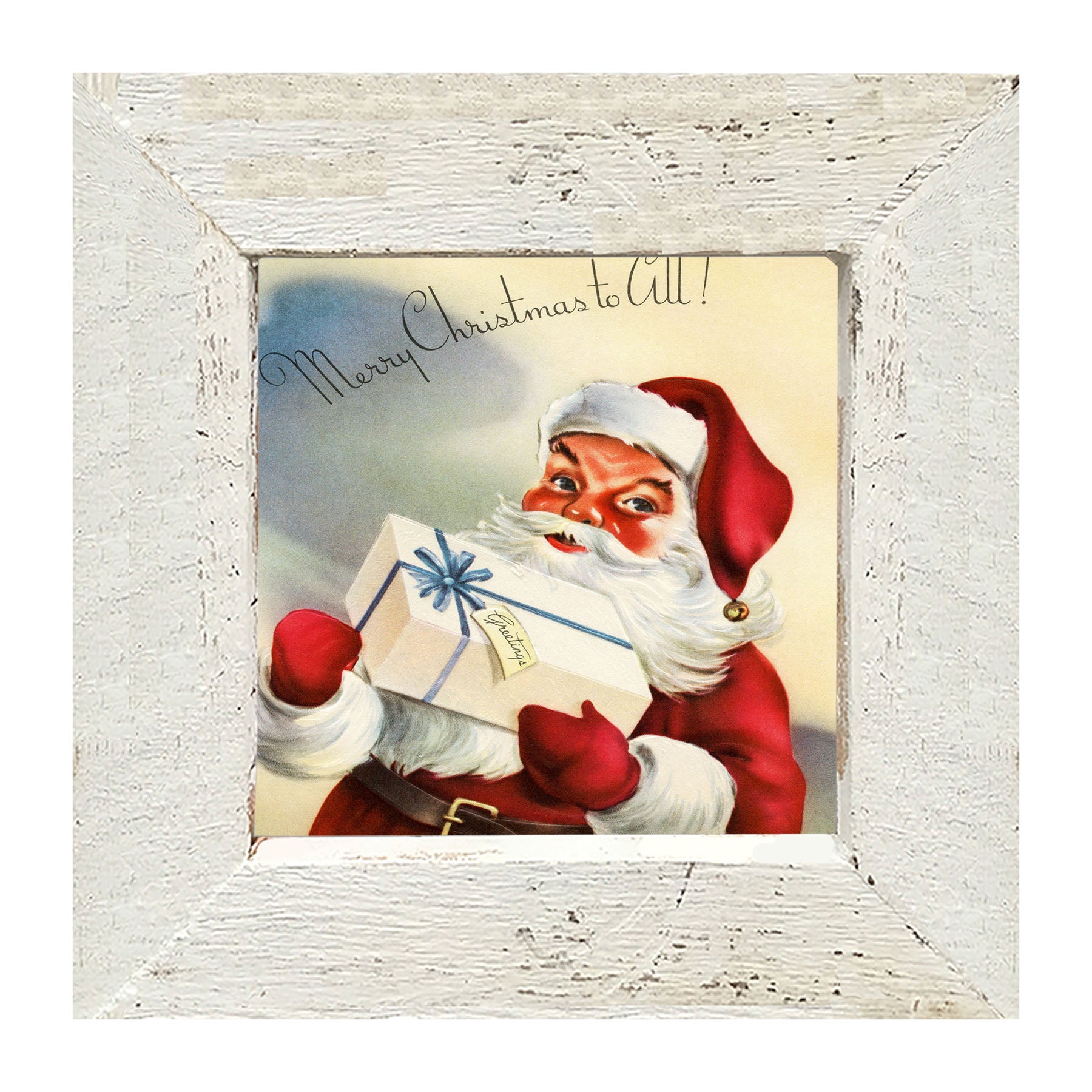 Merry Christmas to All - Framed art