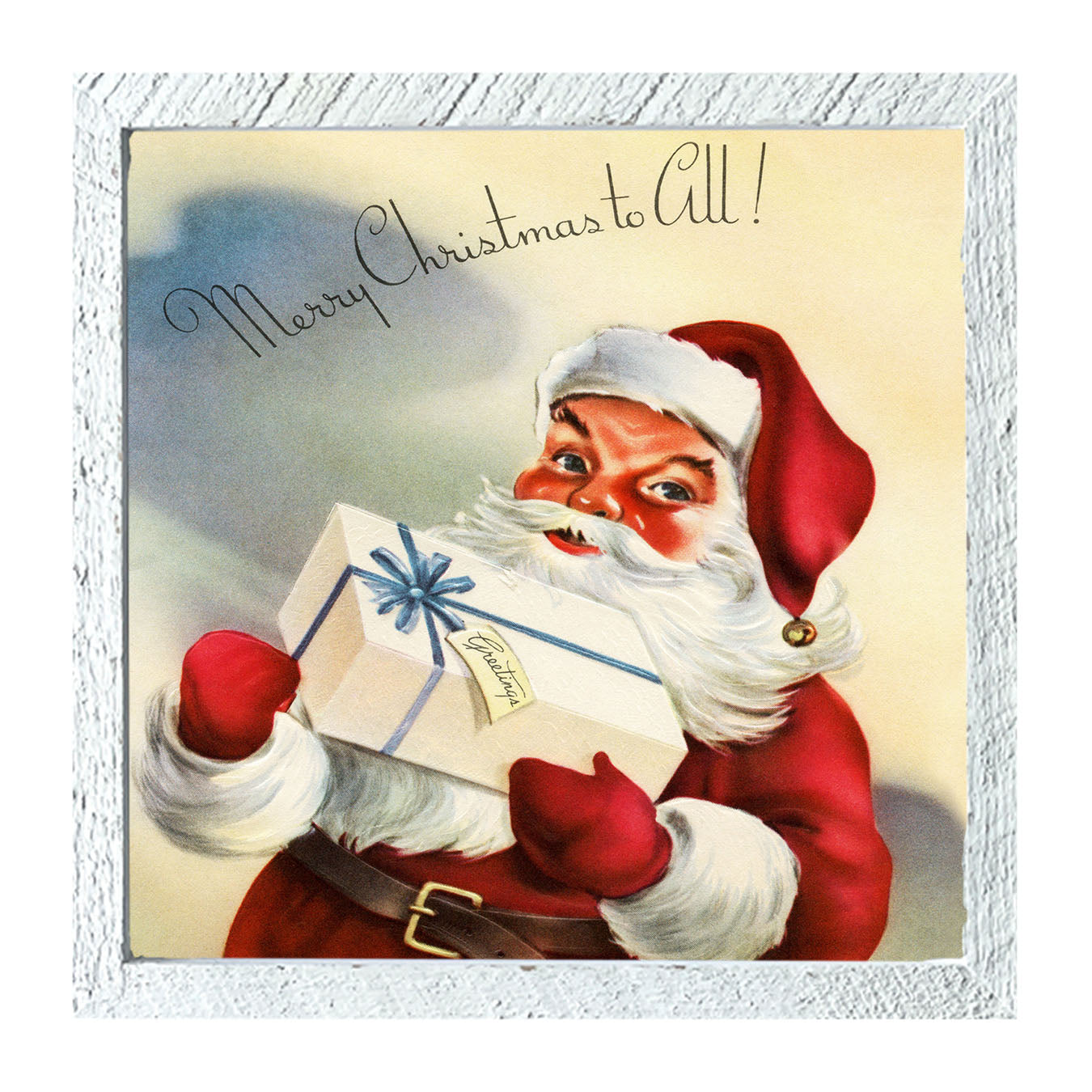 Merry Christmas to All - Framed art