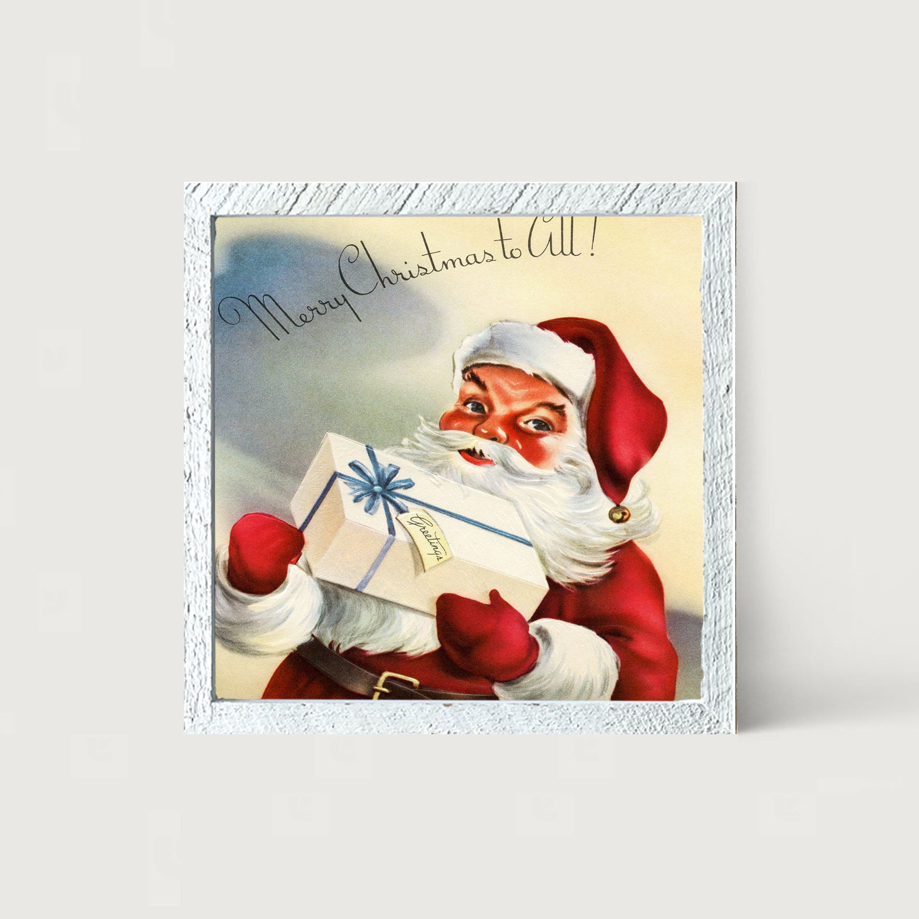 Merry Christmas to All - Framed art