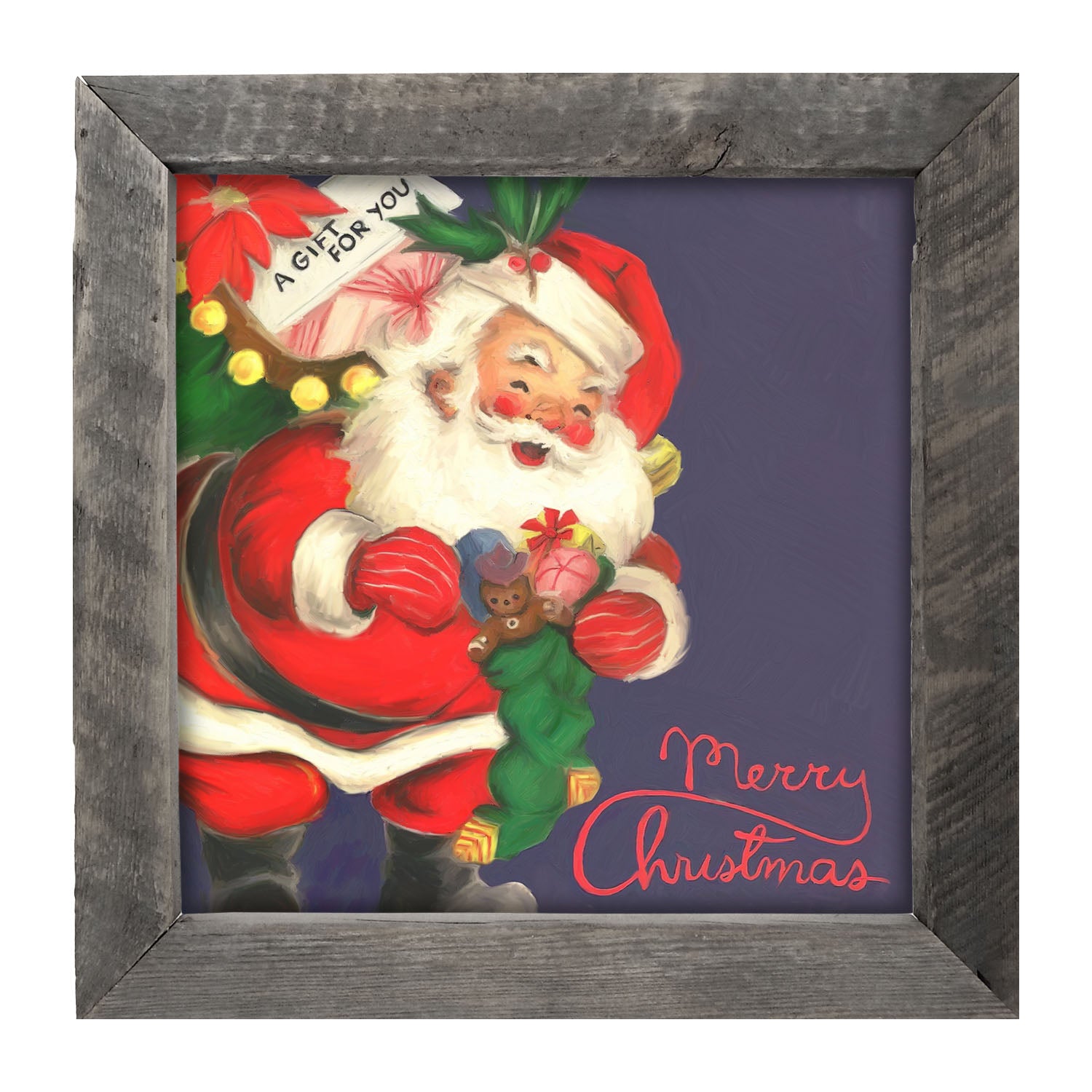 santas gift for you - Framed art