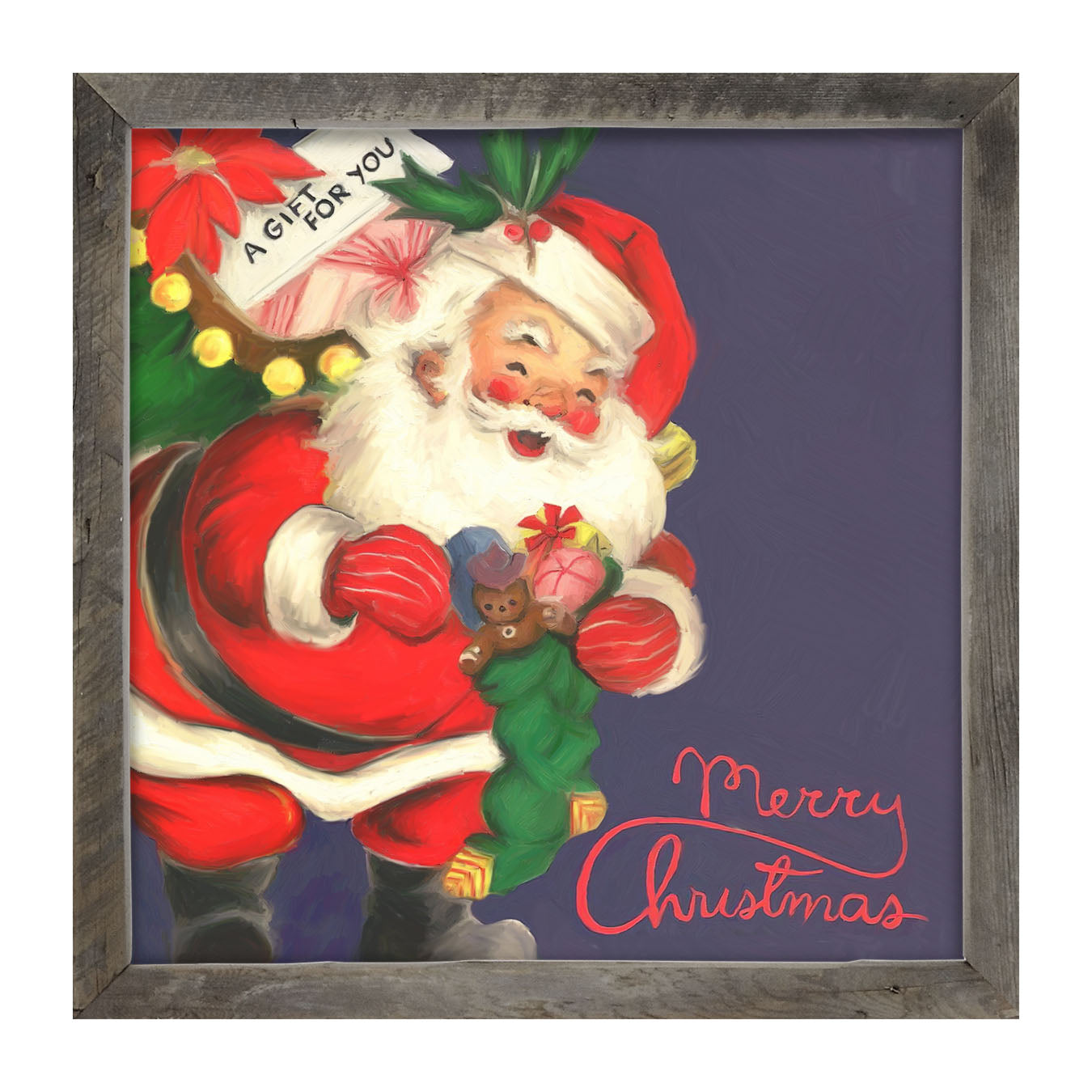 santas gift for you - Framed art