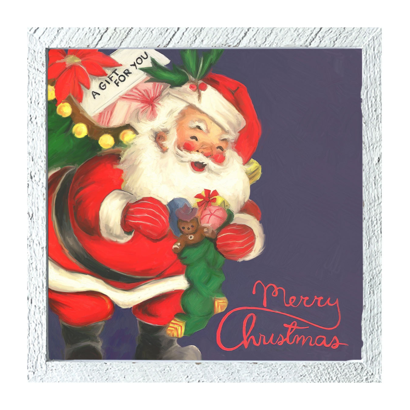 santas gift for you - Framed art