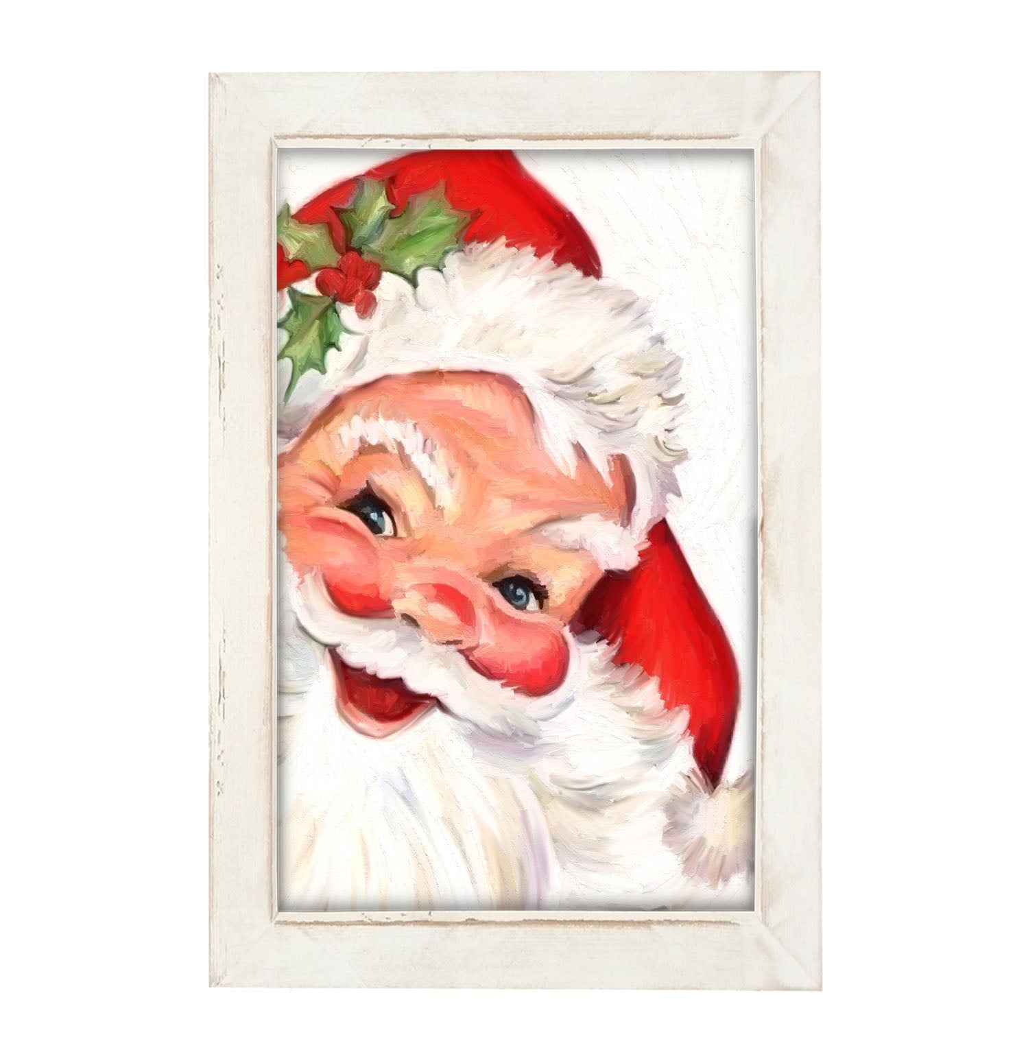 Happy Santa - Framed art