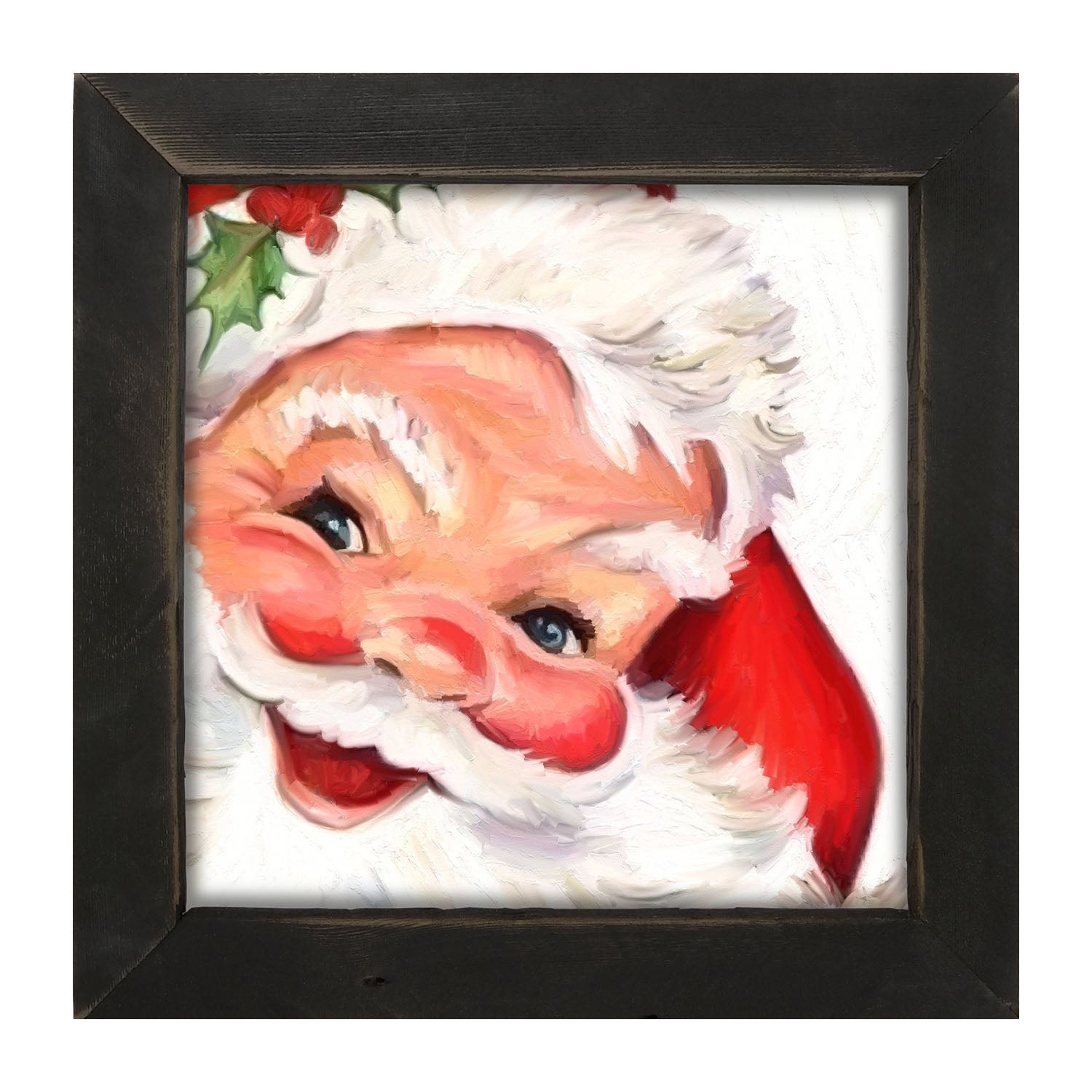 Happy Santa - Framed art