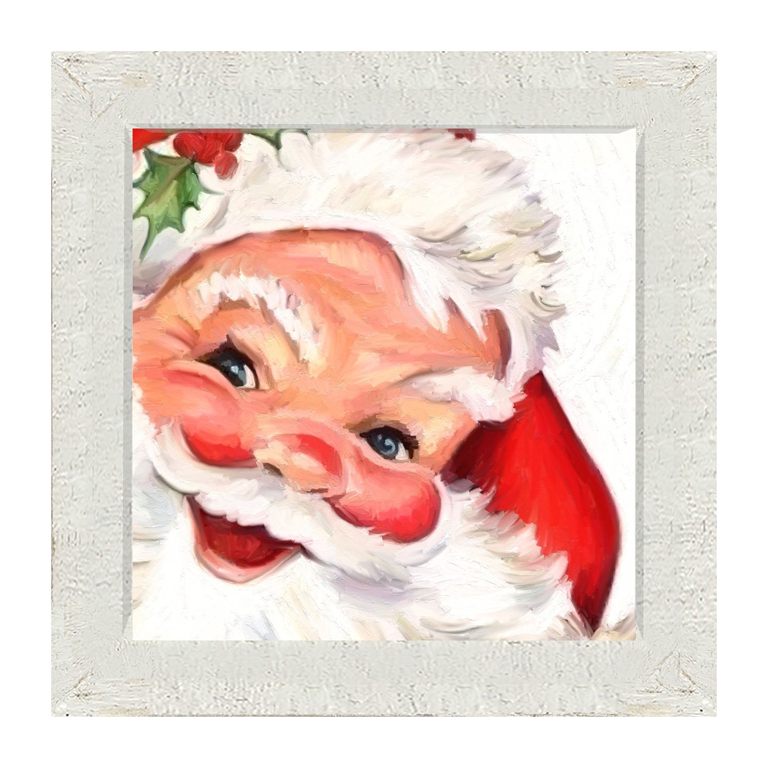 Happy Santa - Framed art