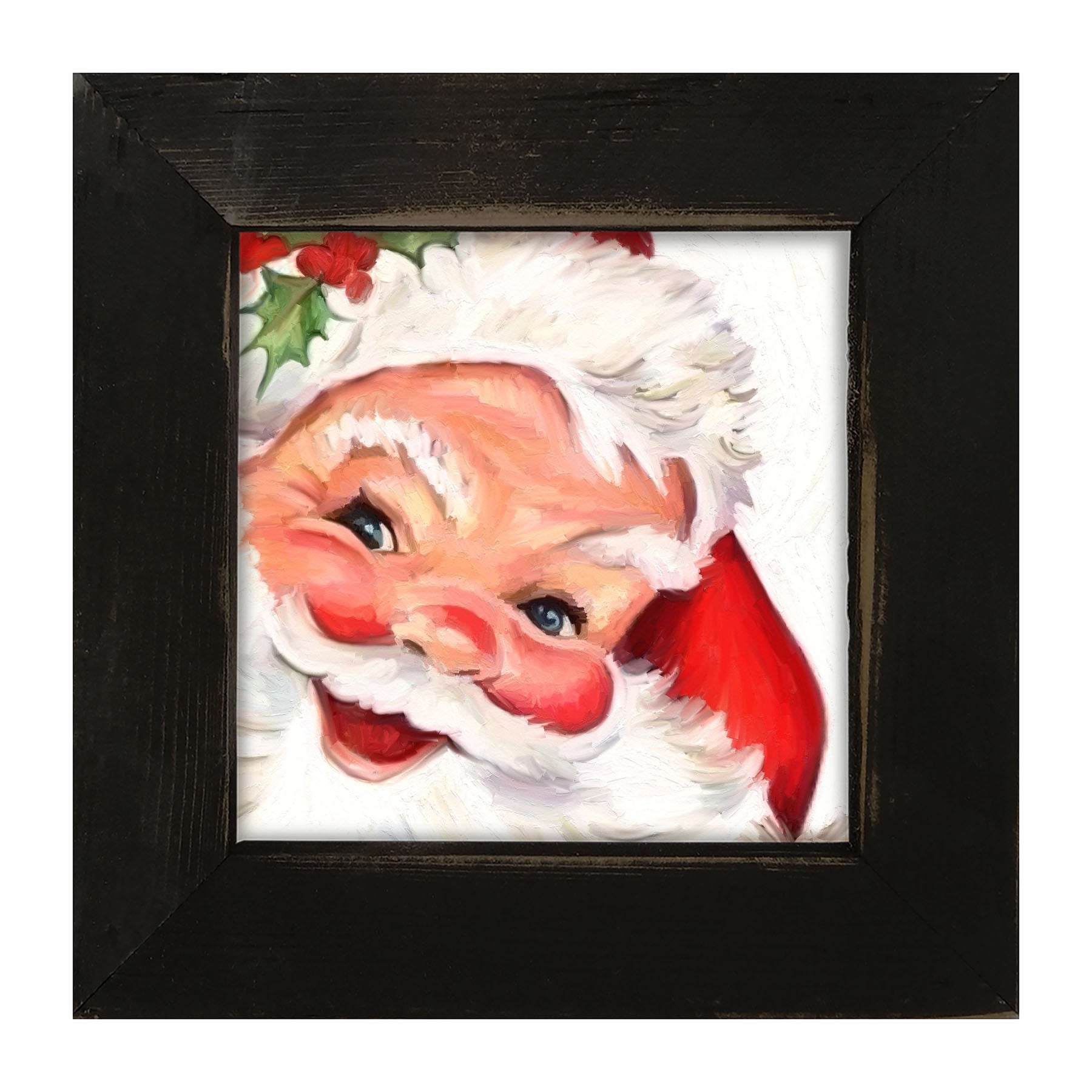 Happy Santa - Framed art
