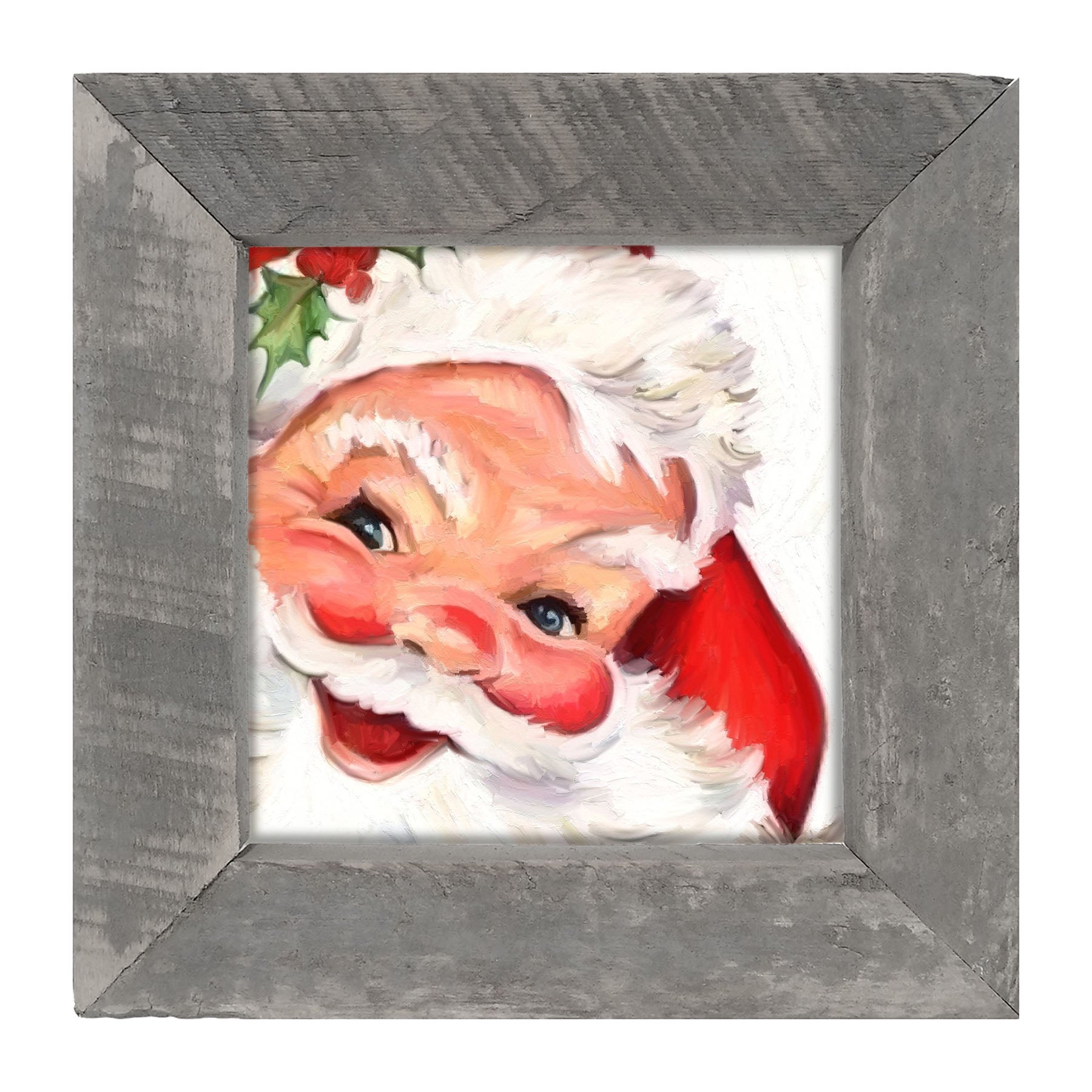 Happy Santa - Framed art