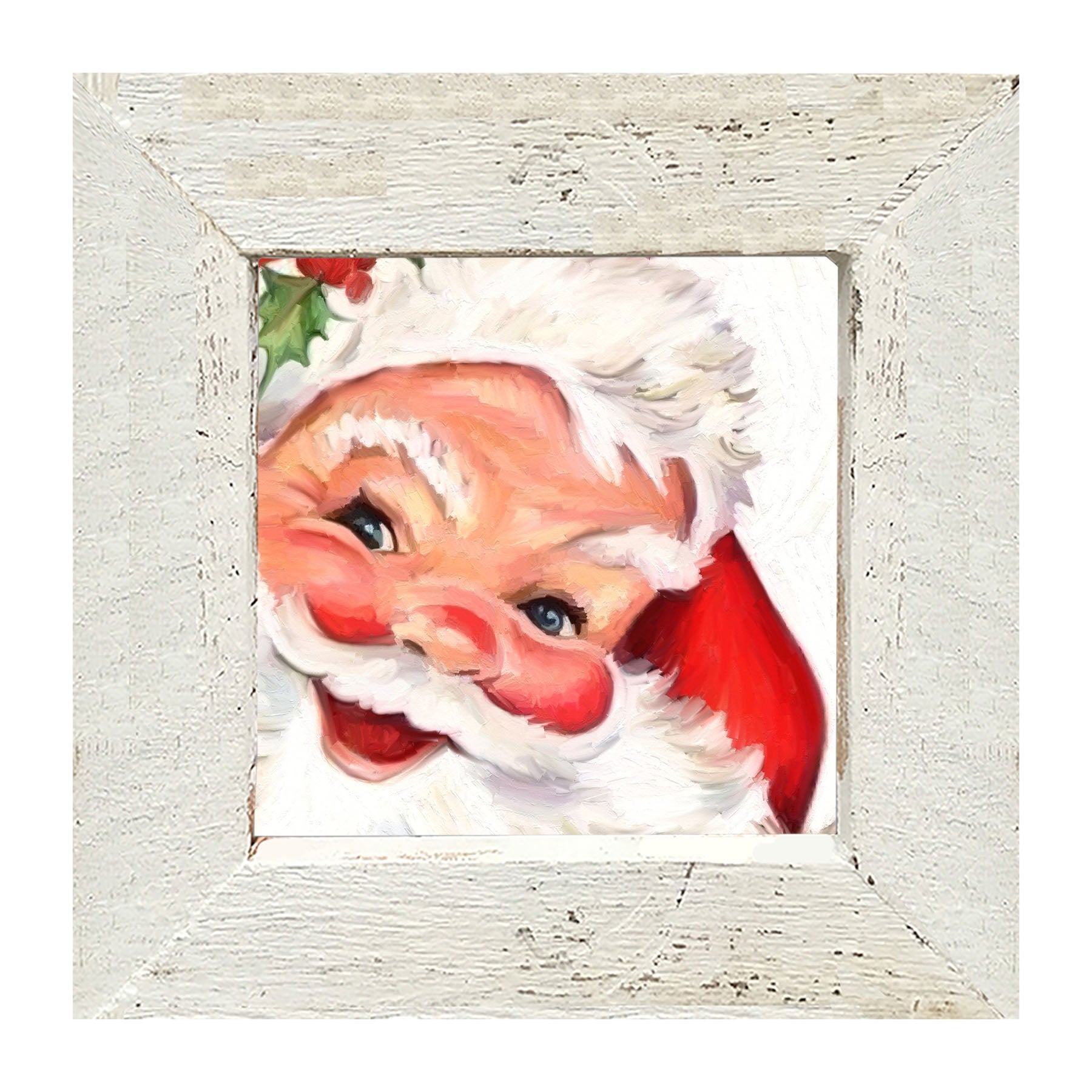 Happy Santa - Framed art