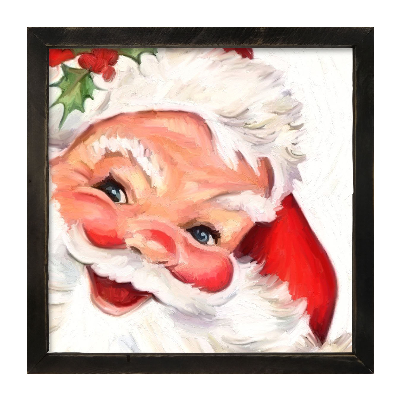 Happy Santa - Framed art