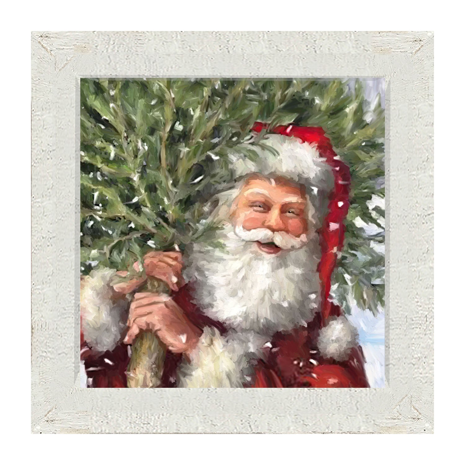 Classic Santa - Framed art