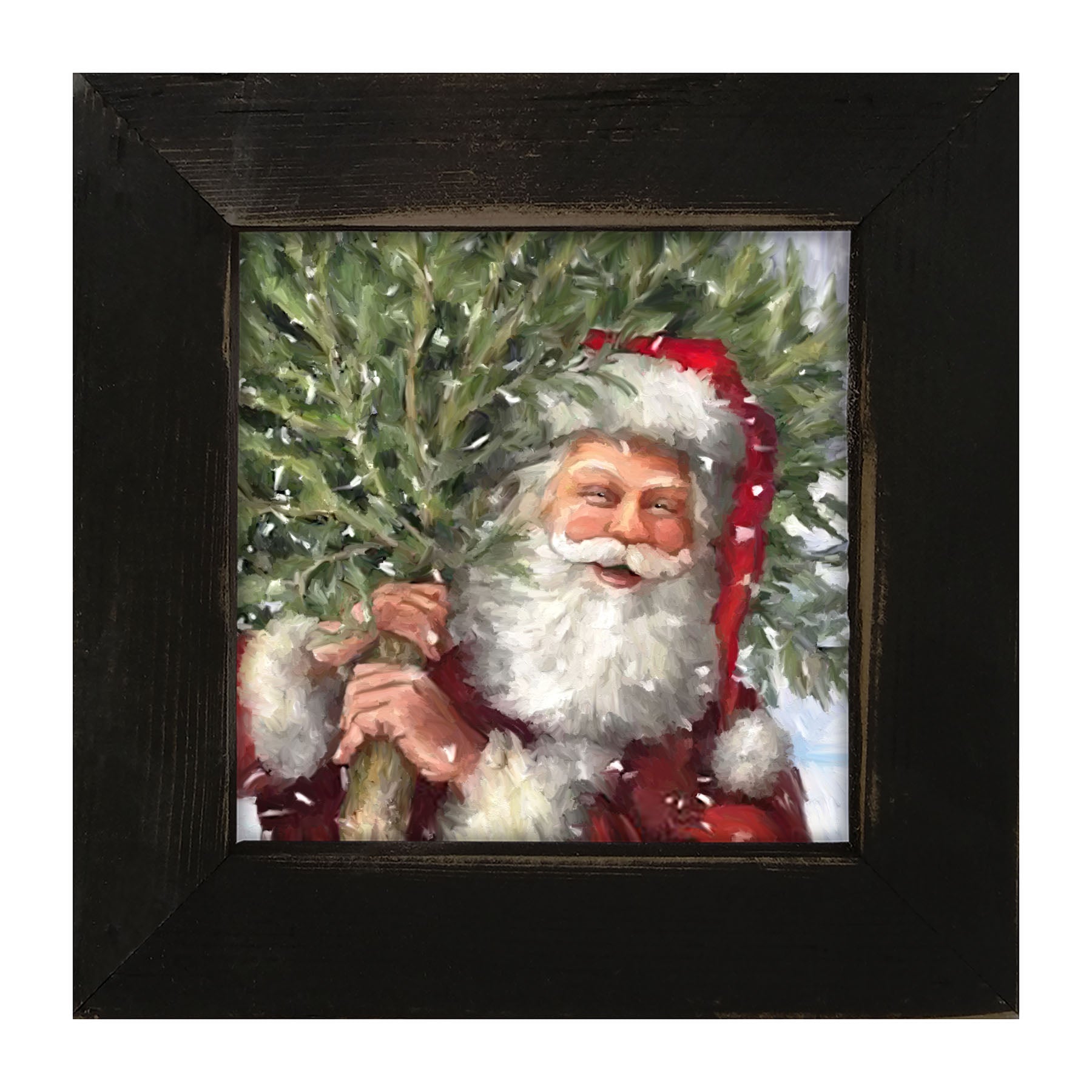 Classic Santa - Framed art