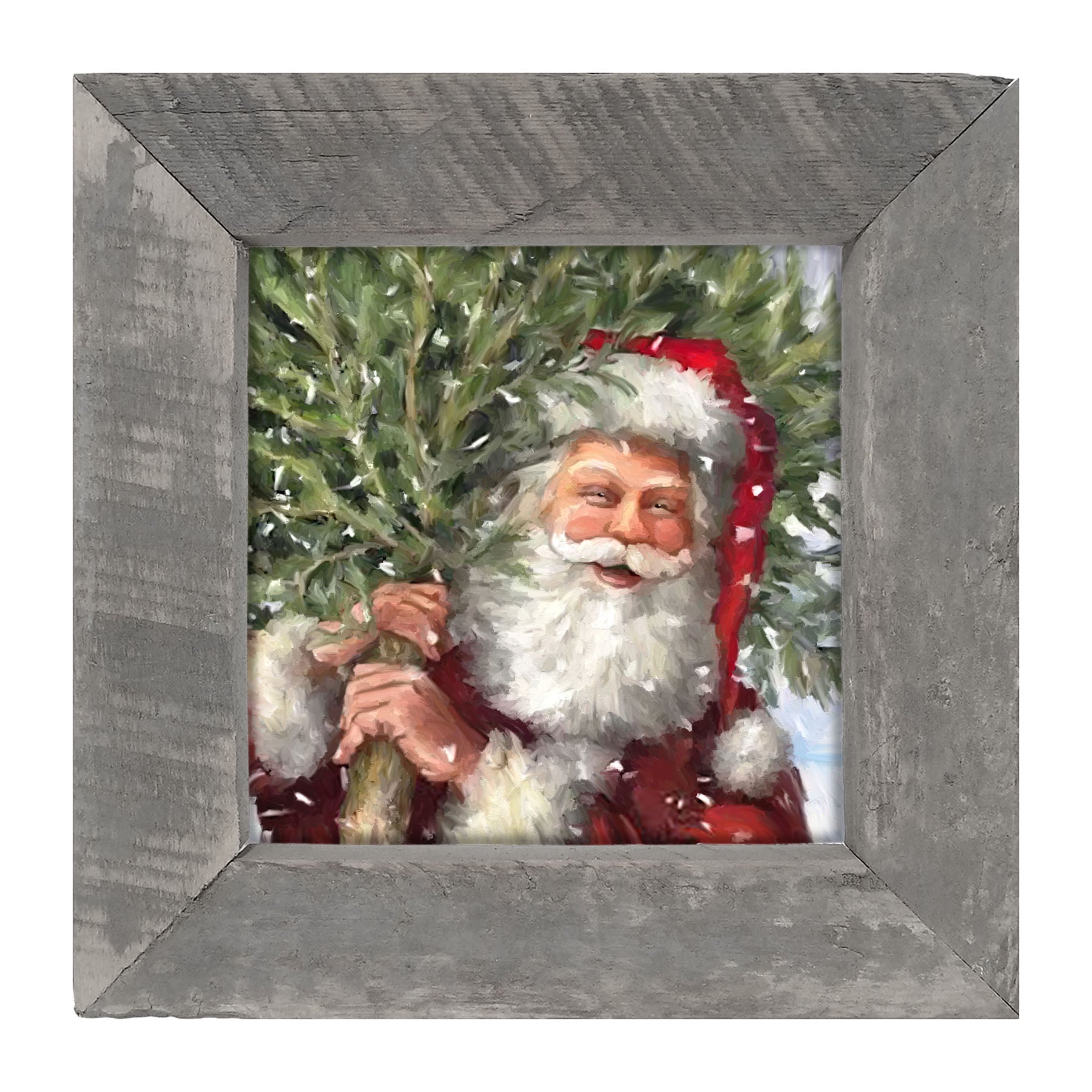 Classic Santa - Framed art