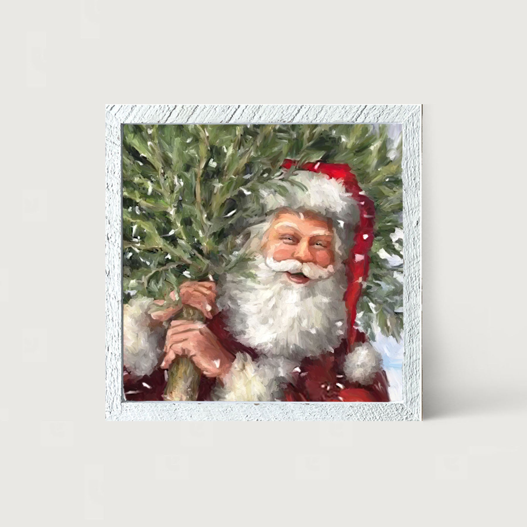 Classic Santa - Framed art