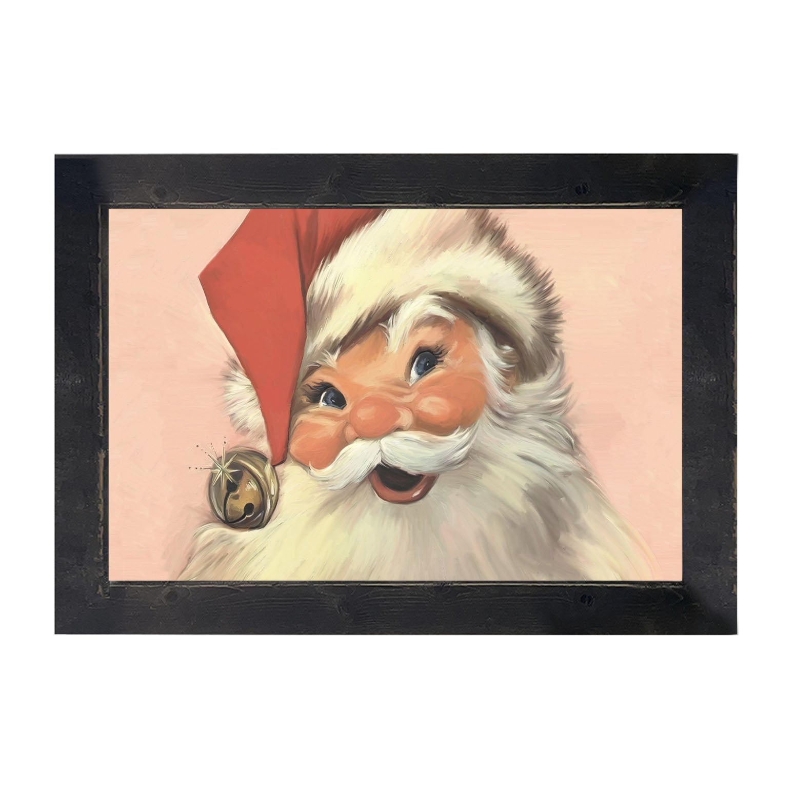 Twinkle Santa - Framed art