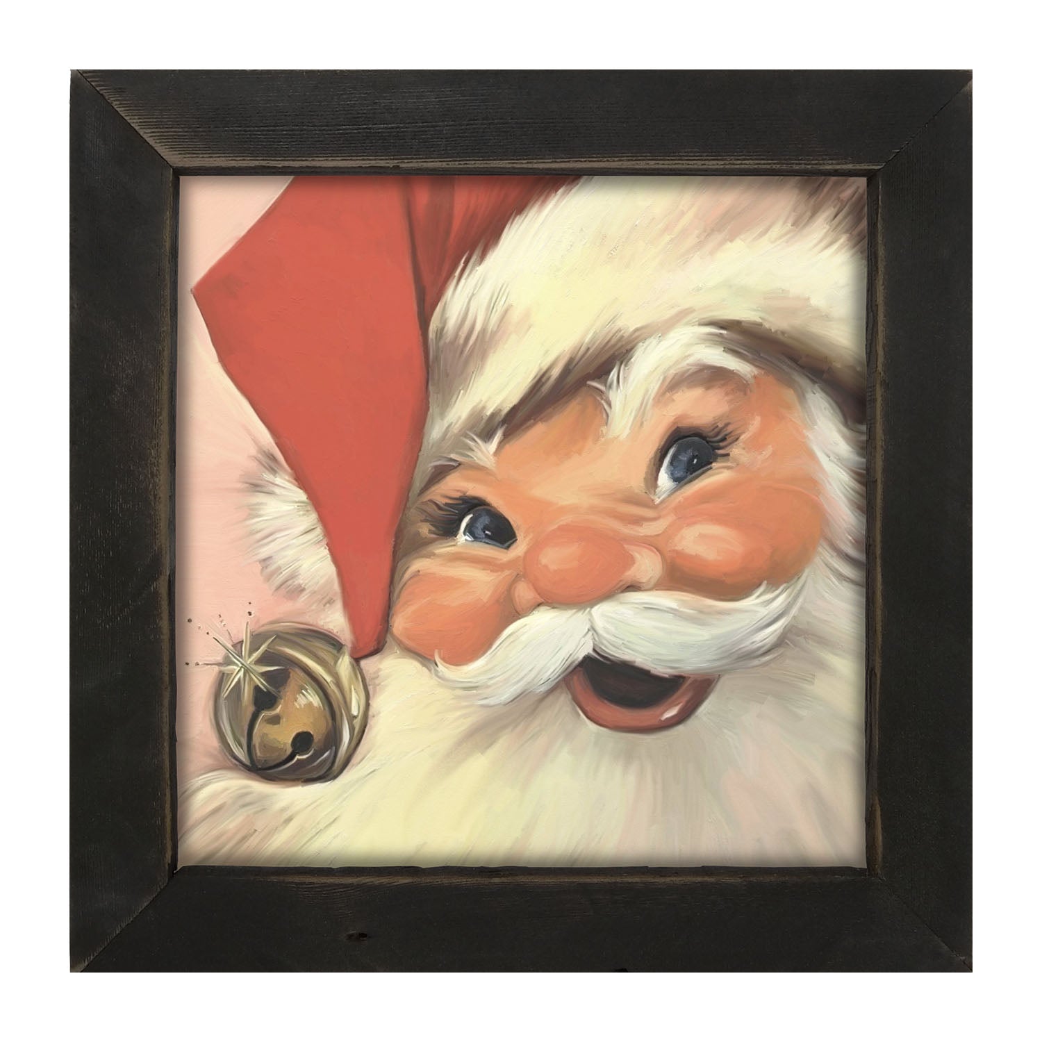 Twinkle Santa - Framed art
