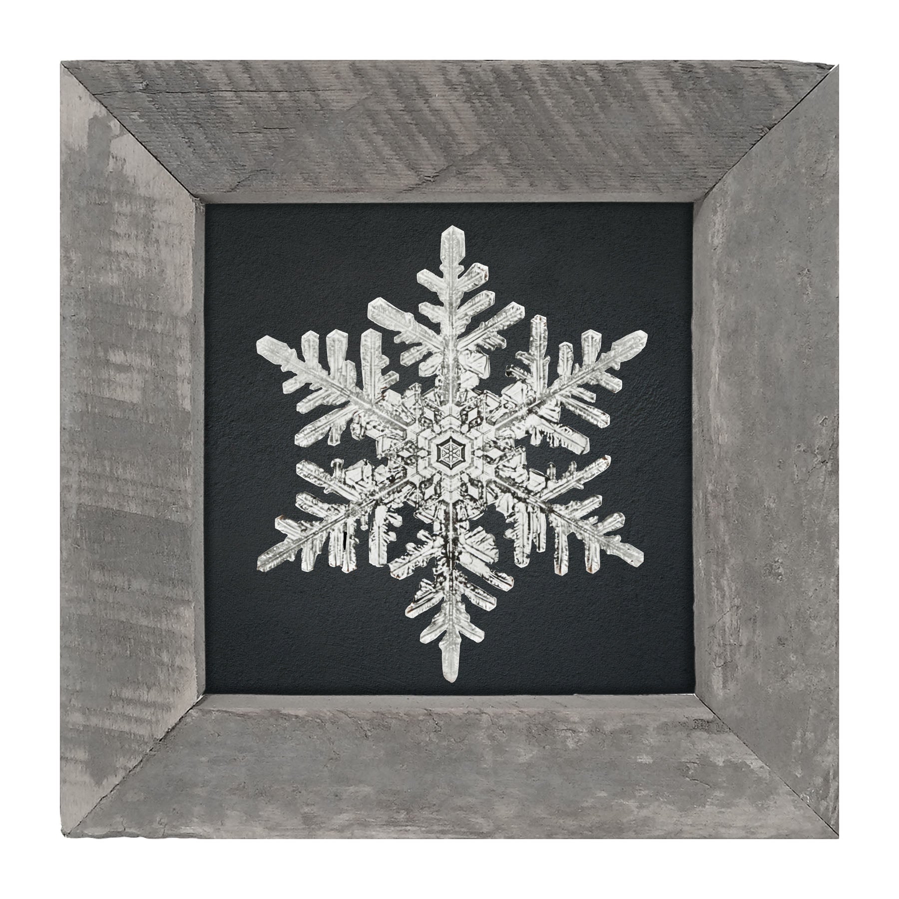 Snowflake-B - Framed art
