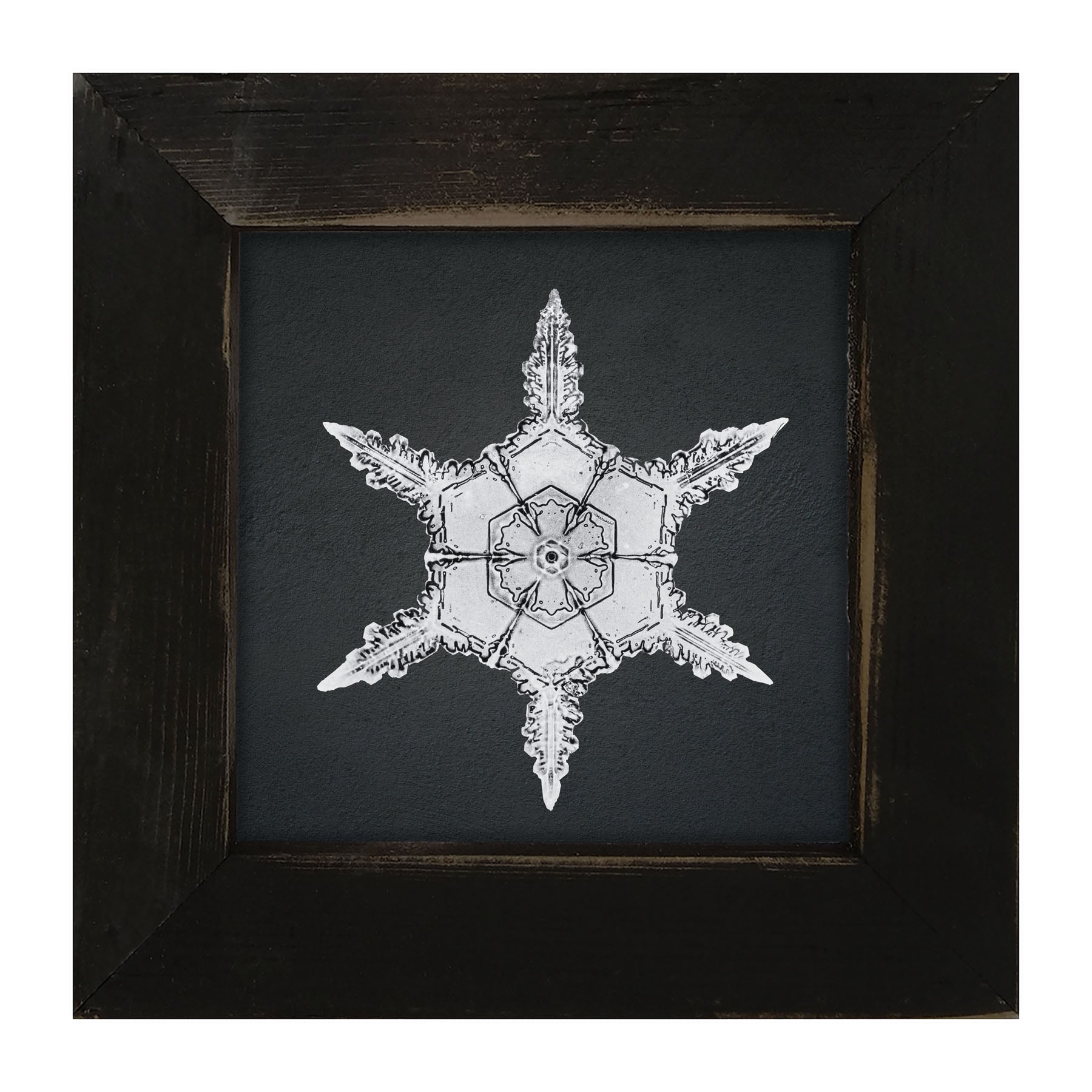 Snowflake-F - Framed art