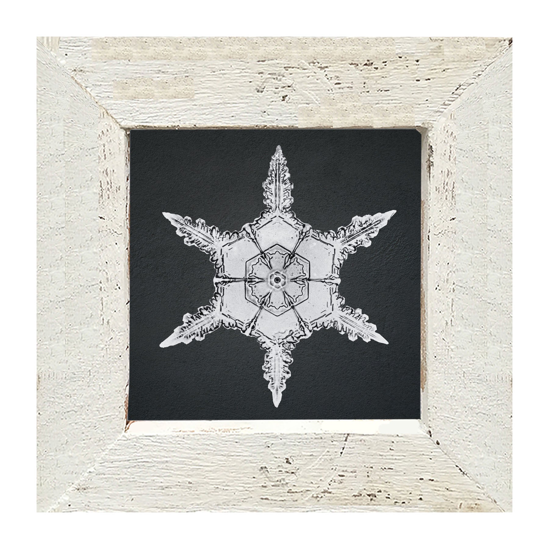 Snowflake-F - Framed art