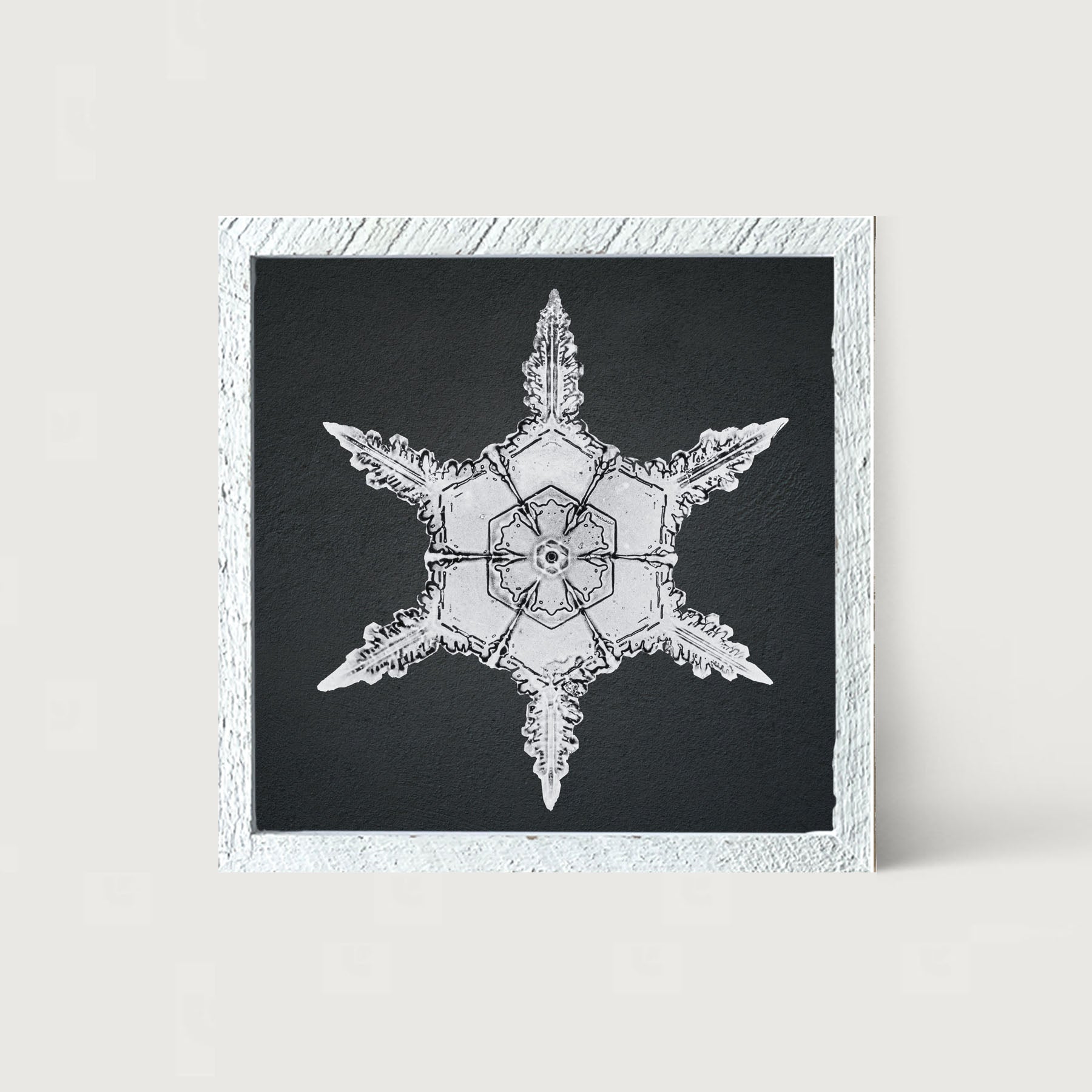 Snowflake-F - Framed art