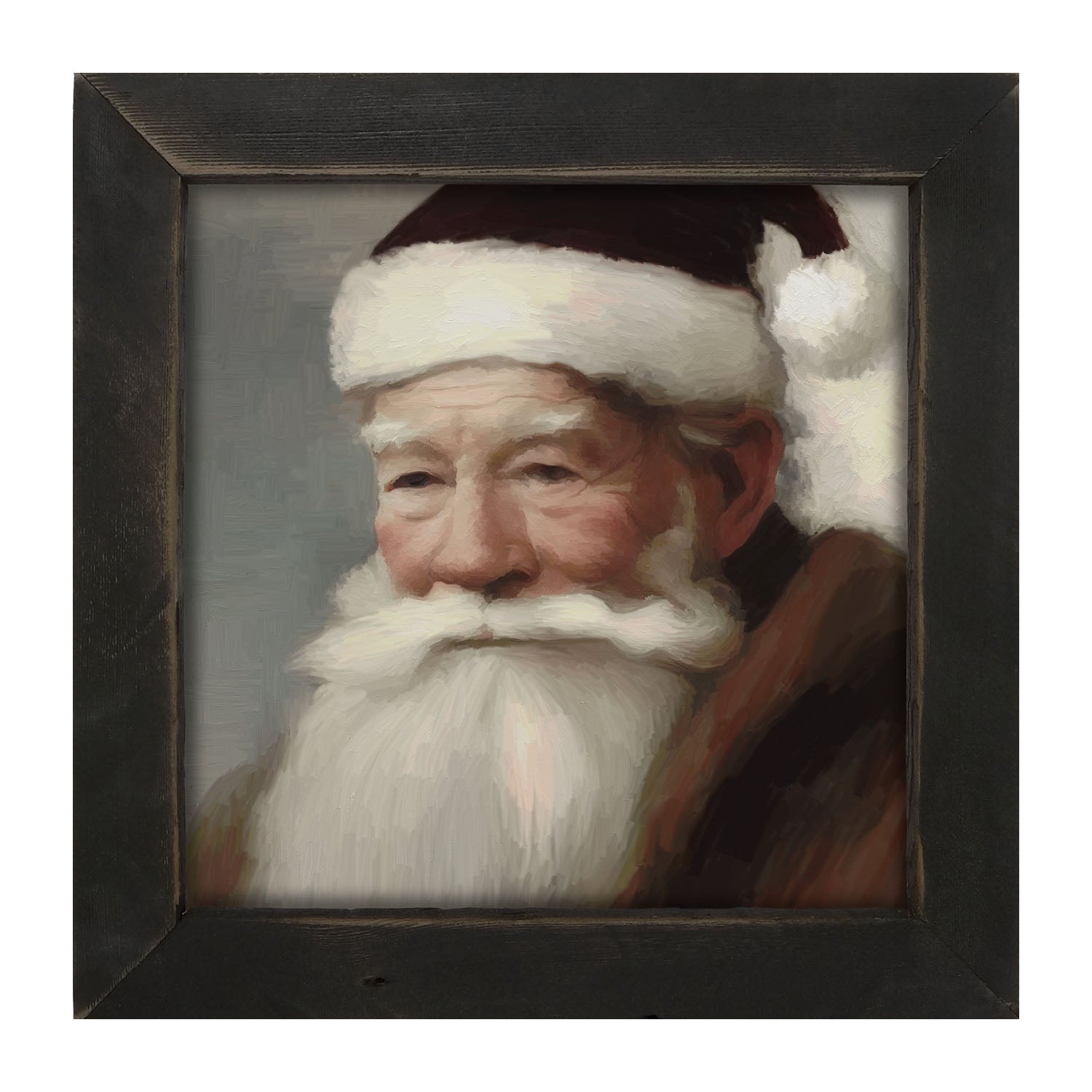 Old Santa - Framed art