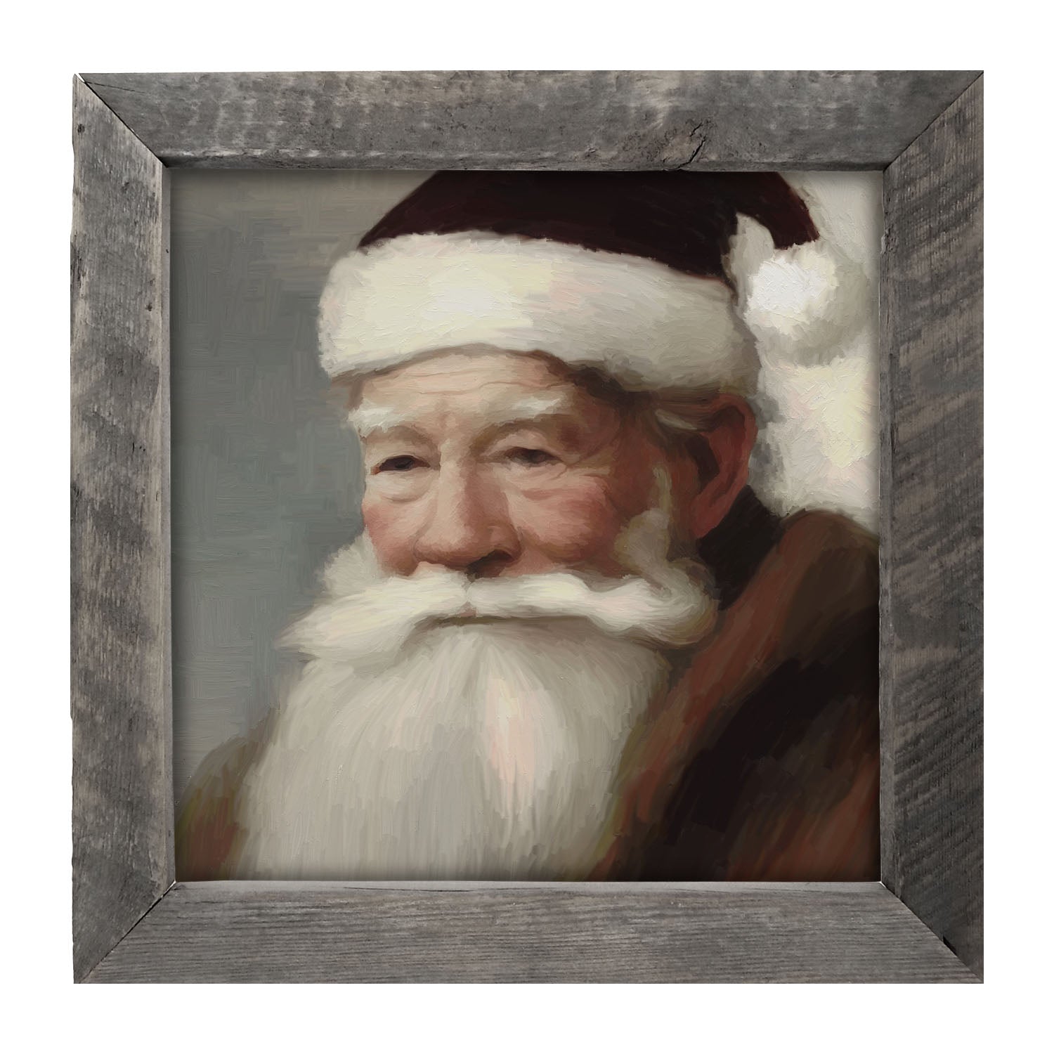 Old Santa - Framed art