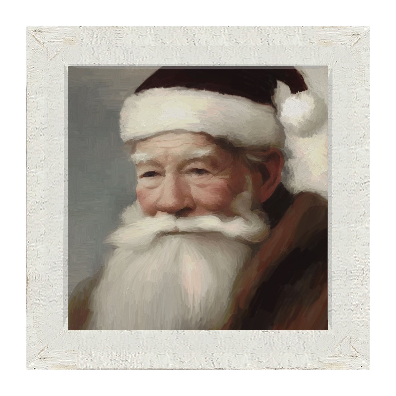 Old Santa - Framed art