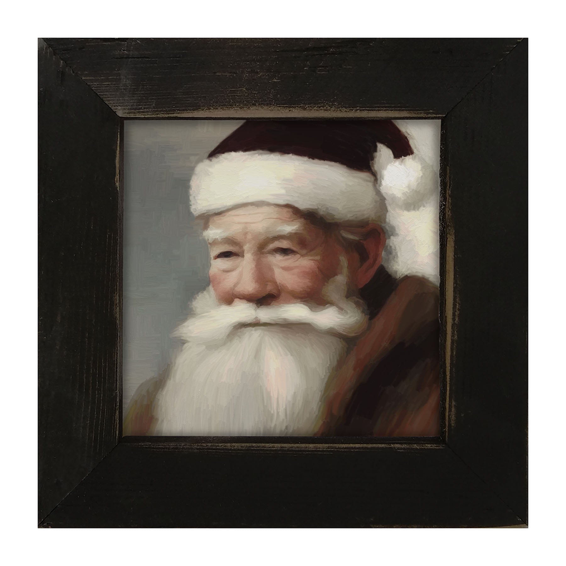 Old Santa - Framed art