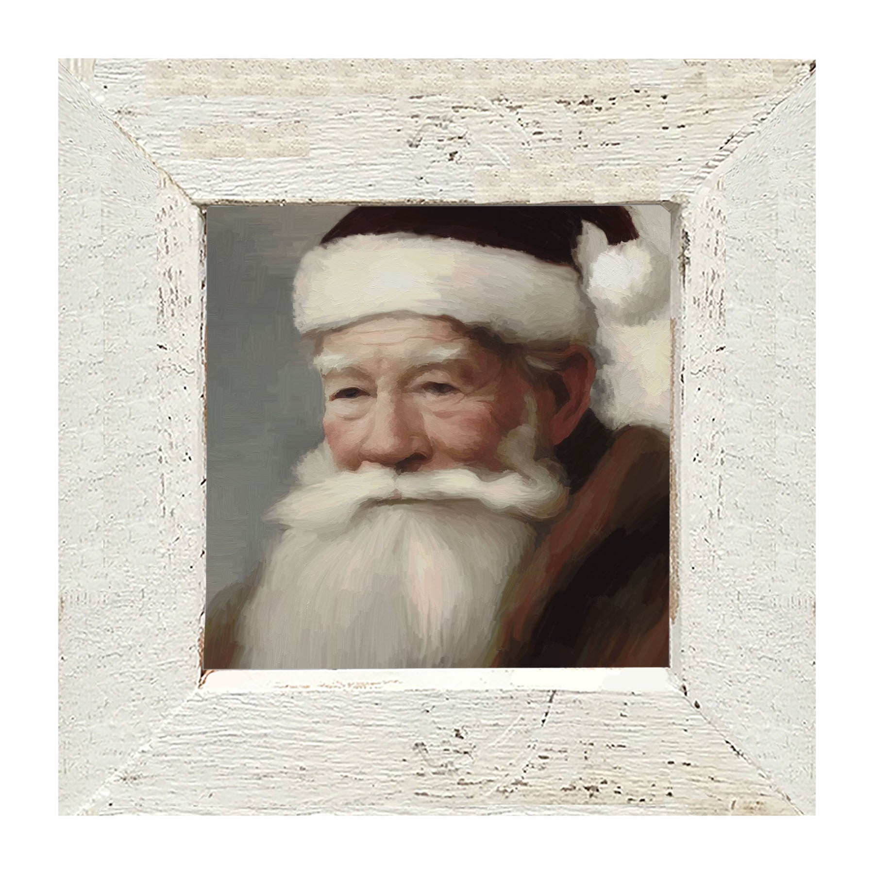 Old Santa - Framed art