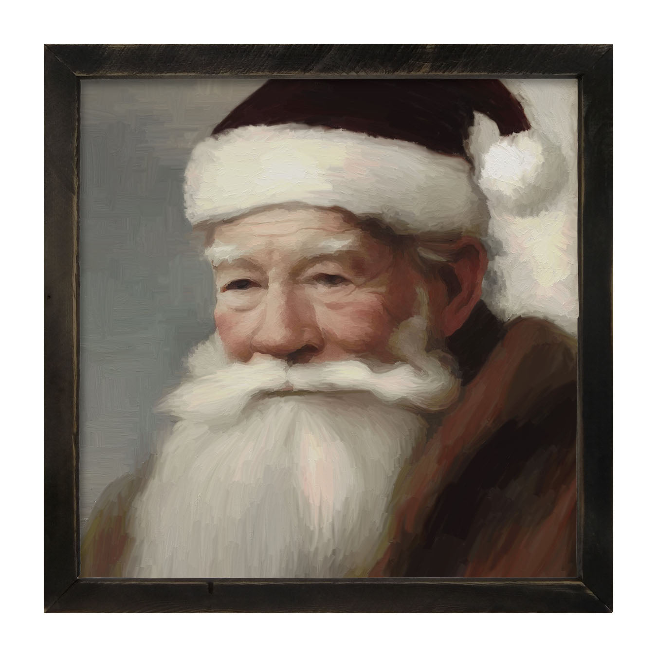 Old Santa - Framed art