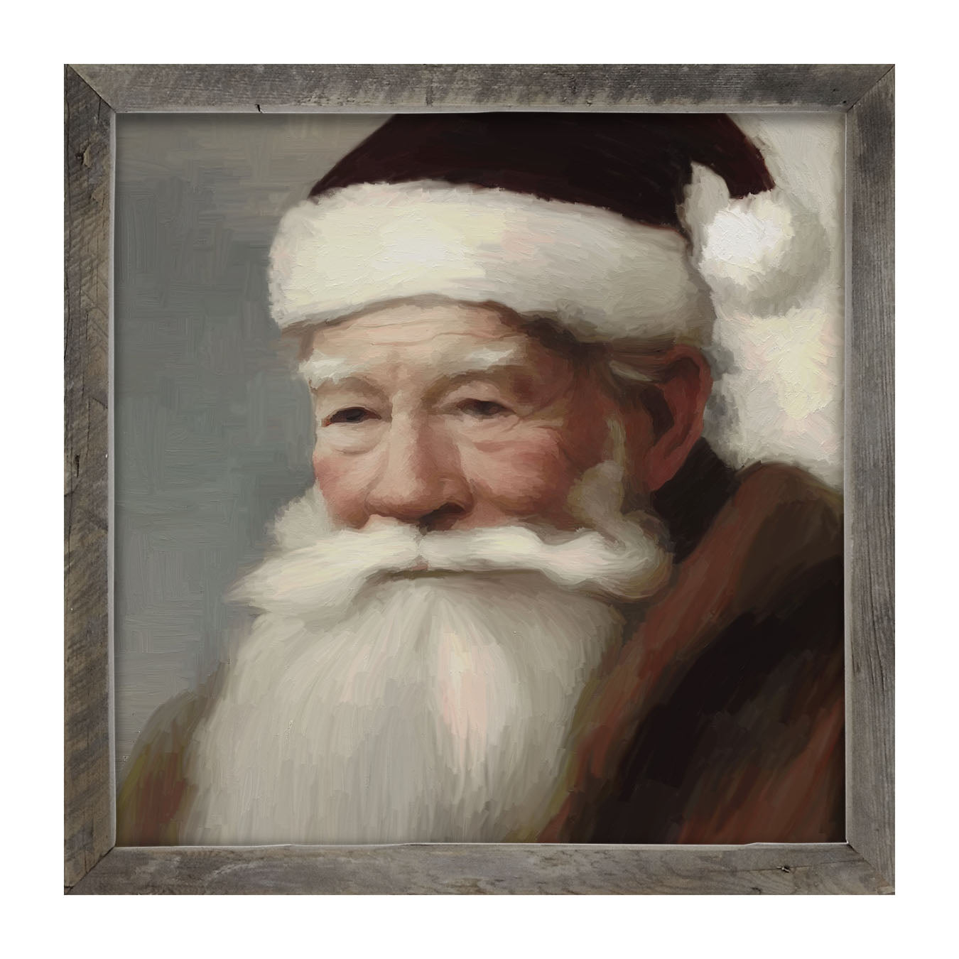 Old Santa - Framed art