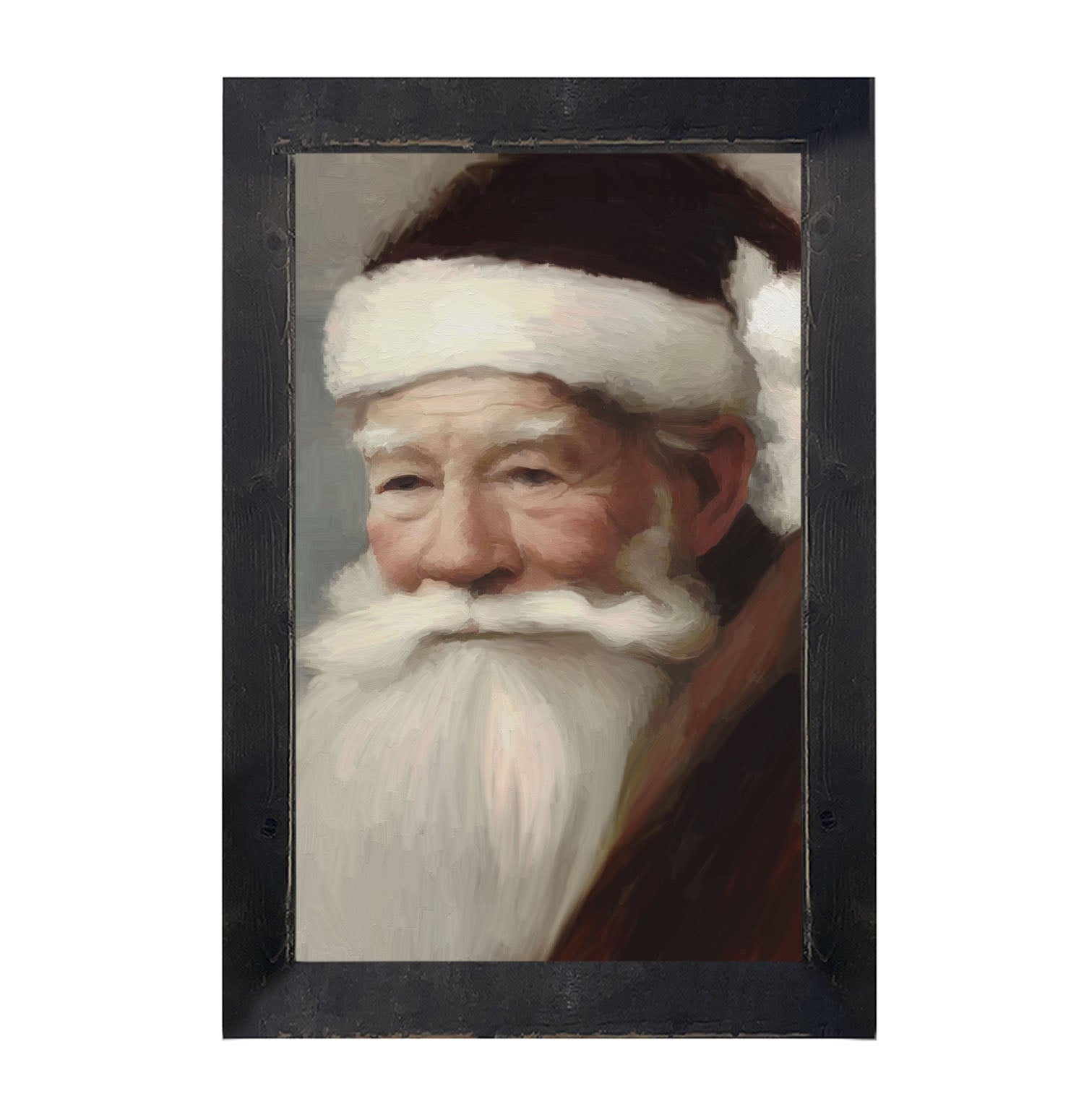 Old Santa - Framed art