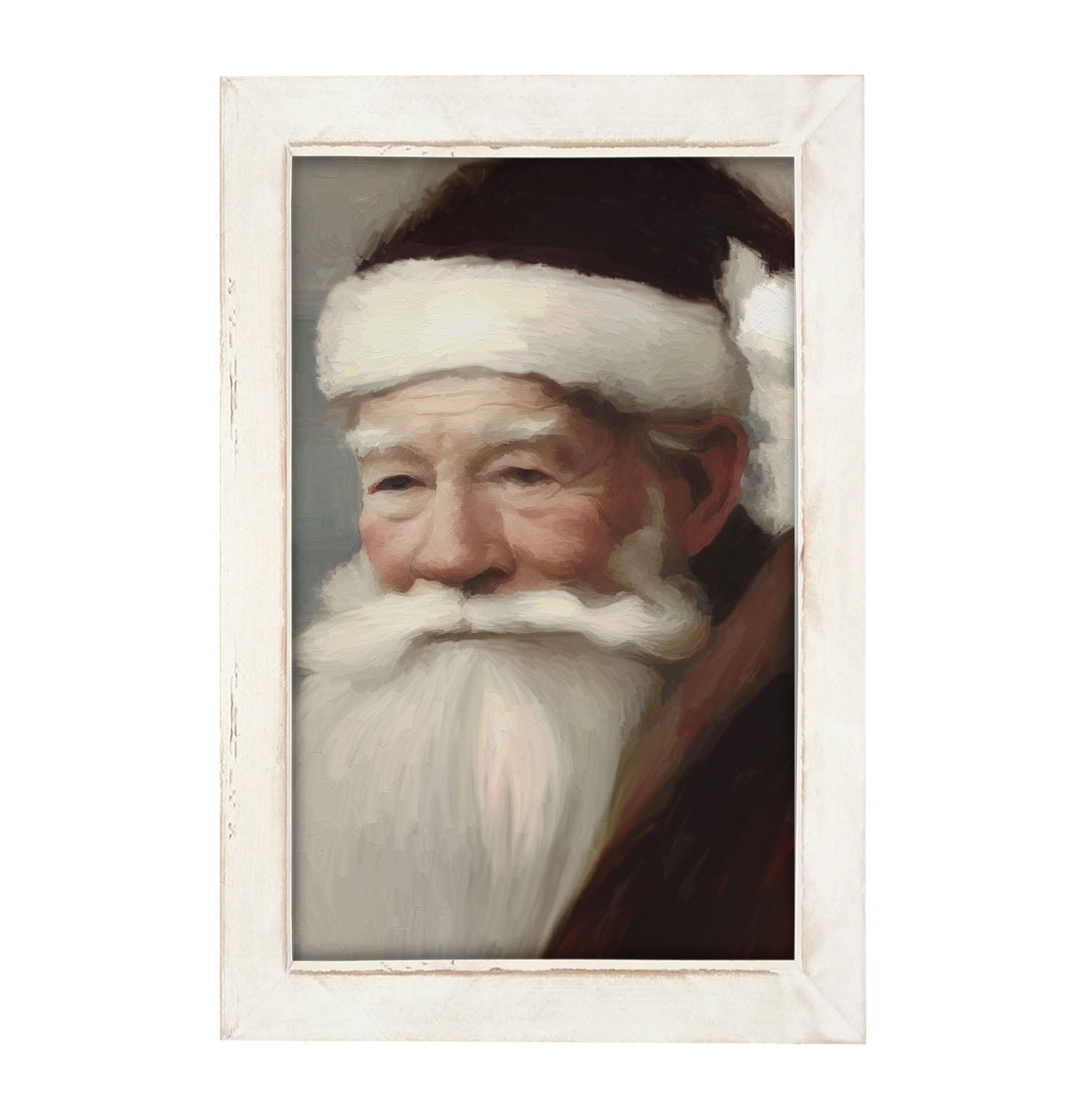 Old Santa - Framed art