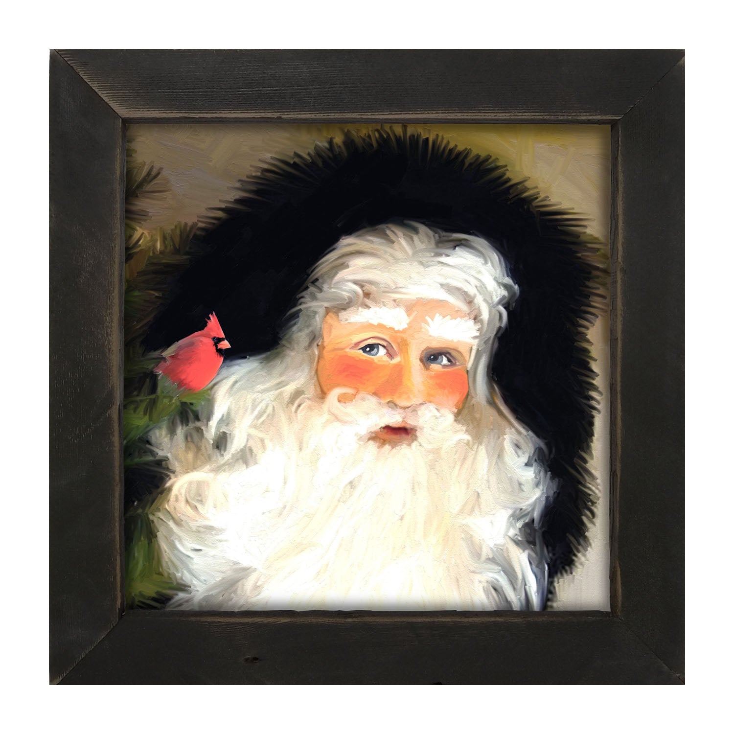 Santa and cardinal