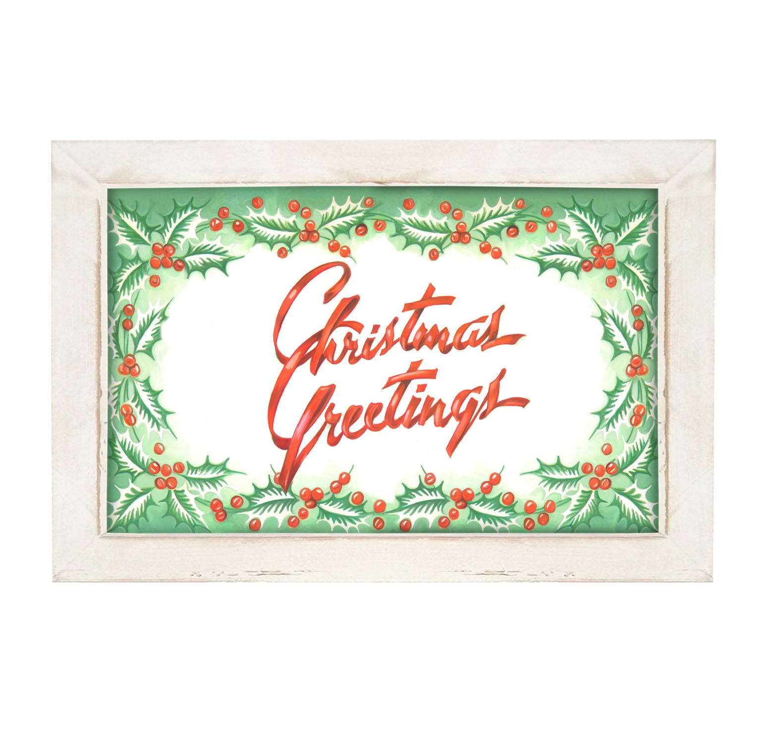 Christmas Greetings - Framed art