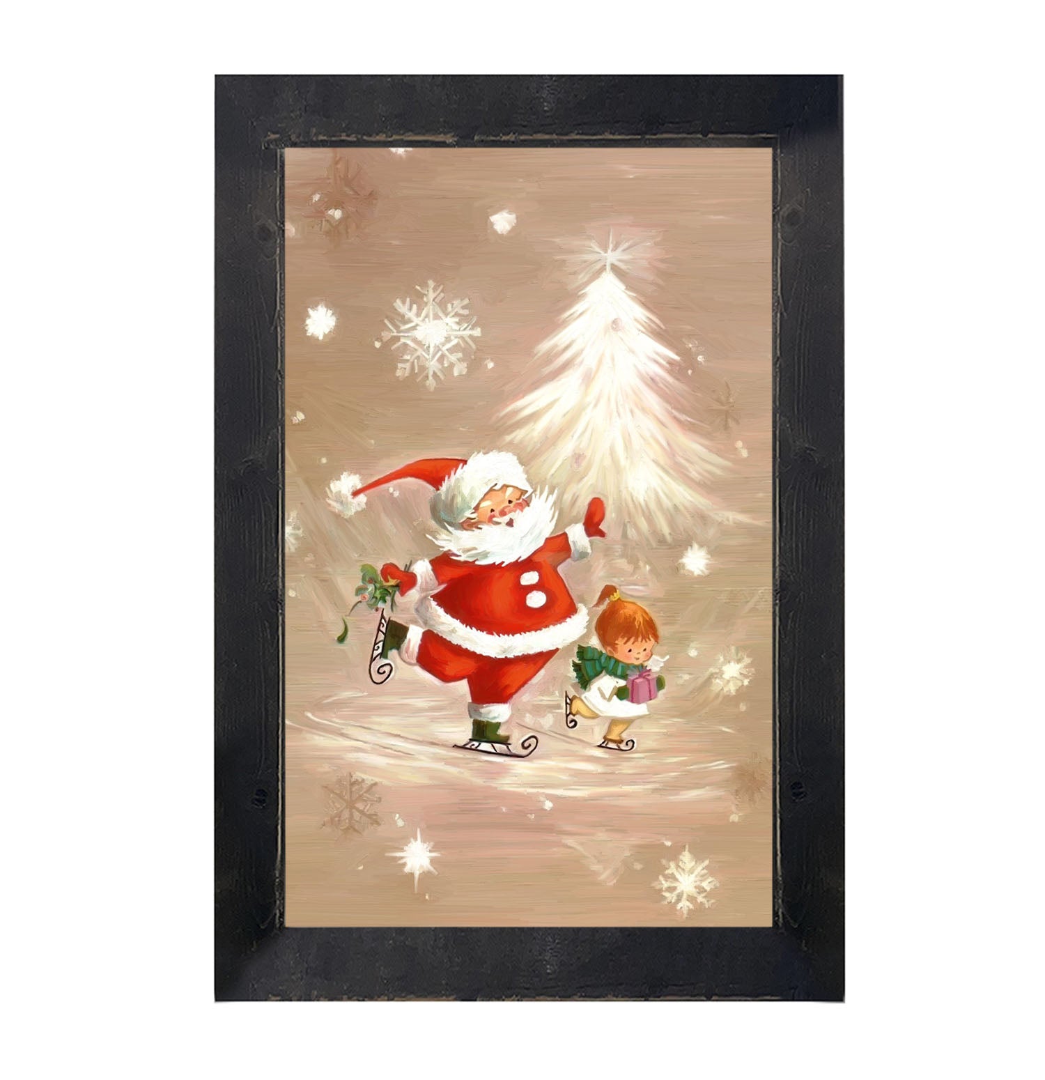 Santa Skating