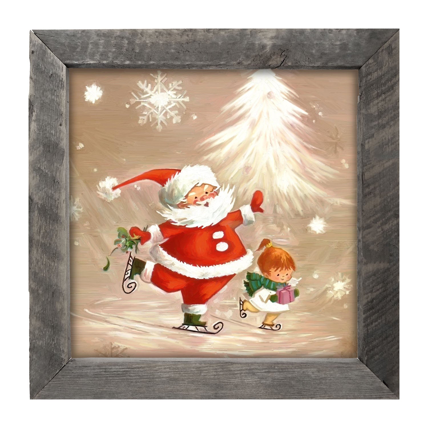 Santa Skating