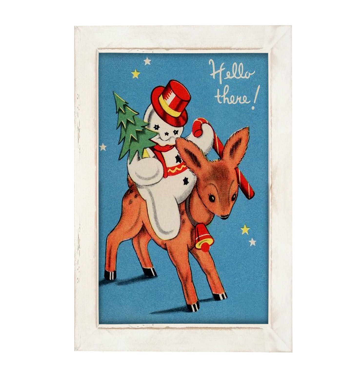 Vintage snowman