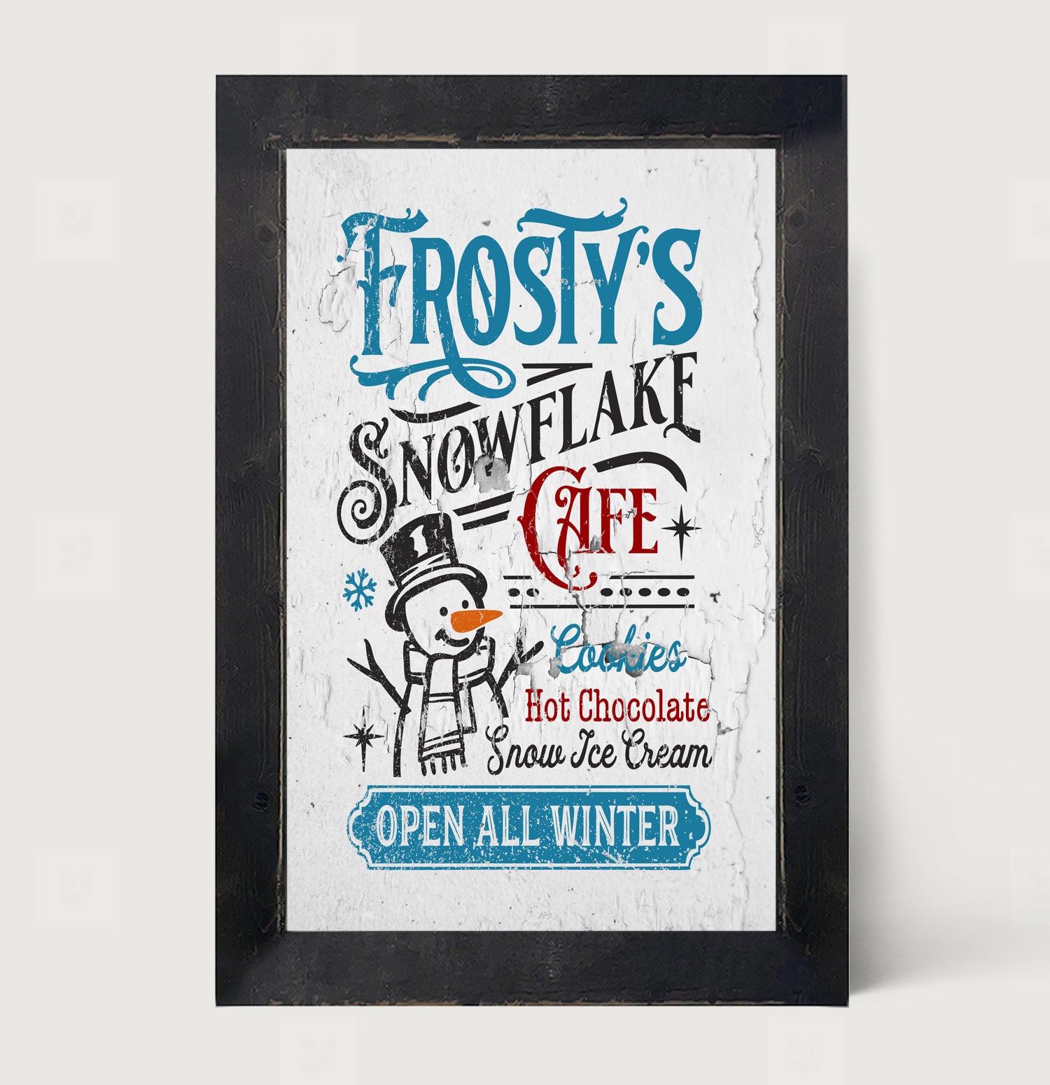 Frostys - Framed art