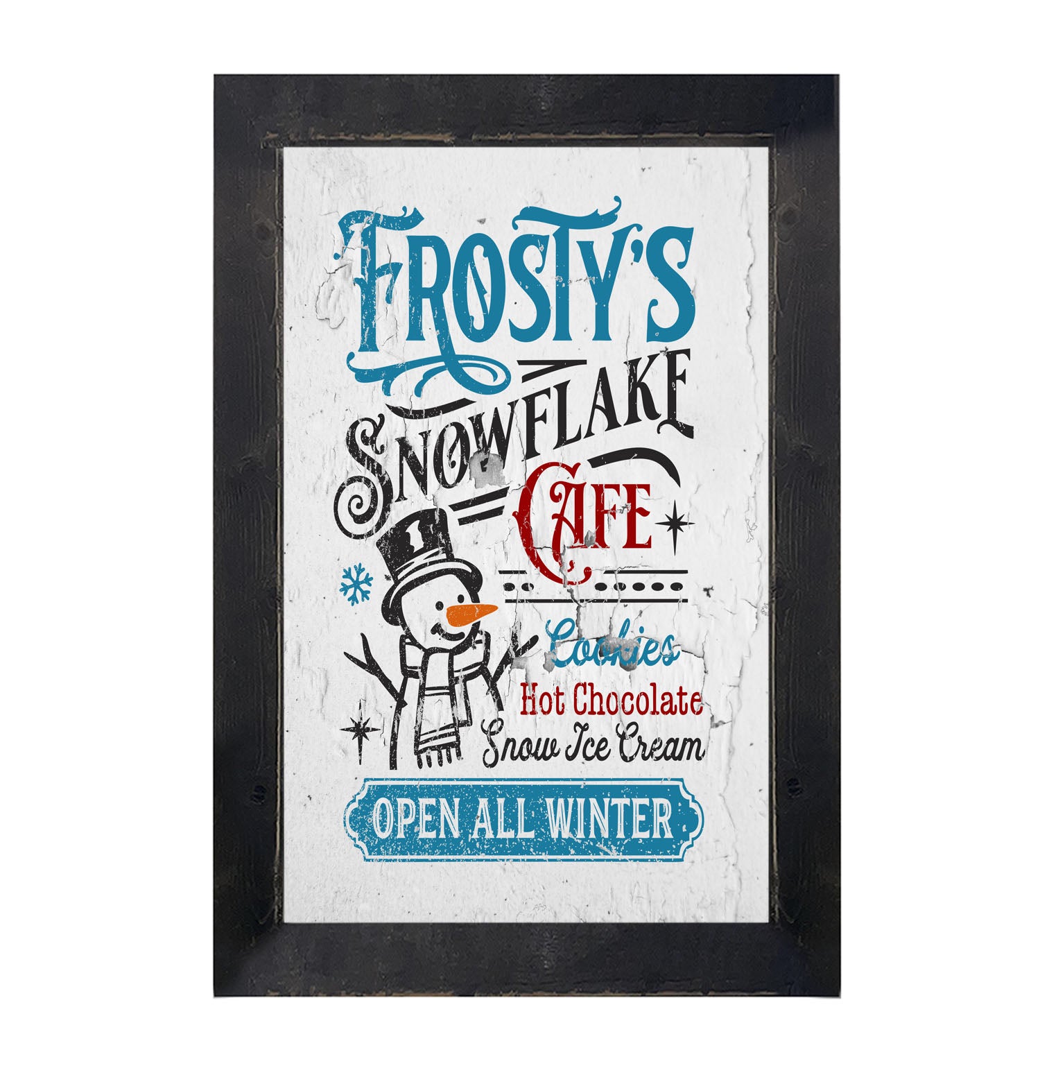 Frostys - Framed art